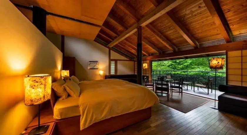 Bed in Auberge Tosayama