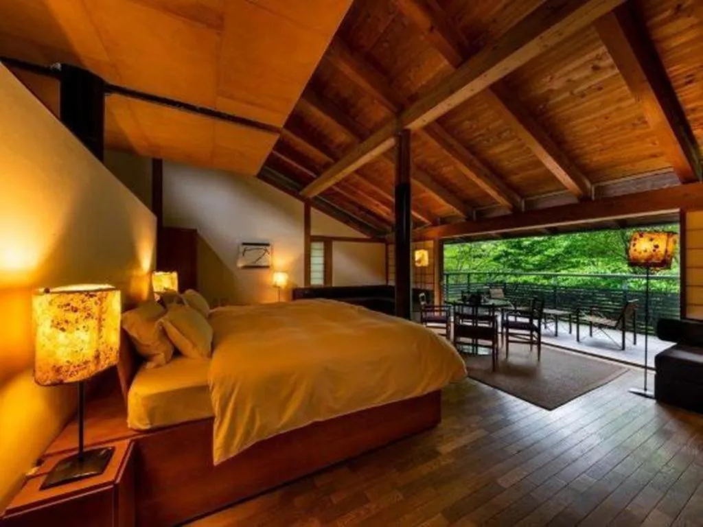 Bed in Auberge Tosayama