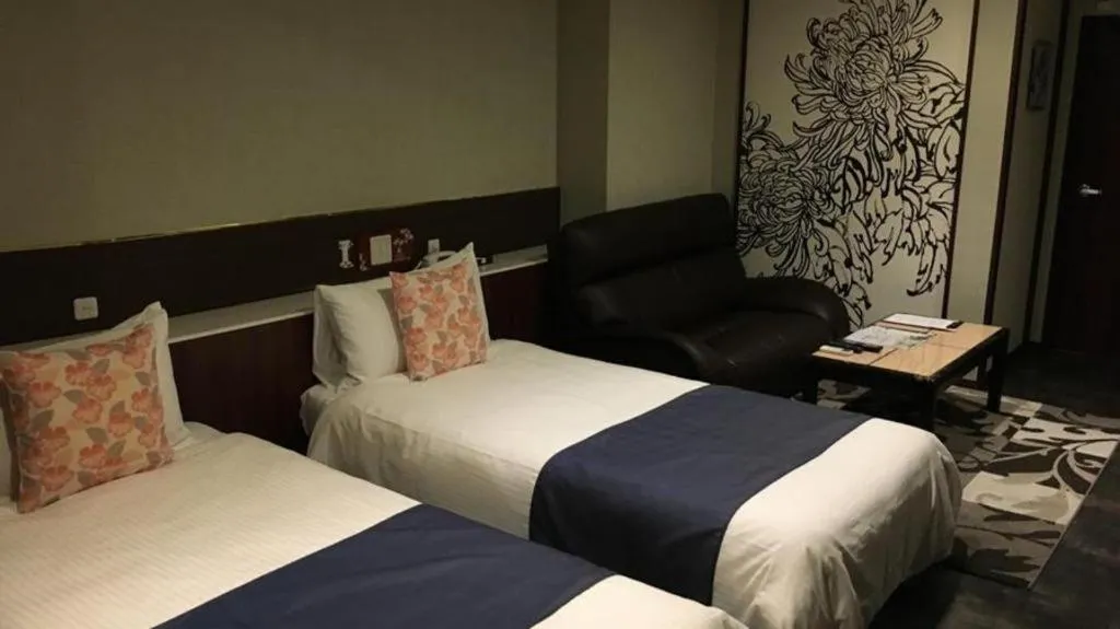 Bed in Hotel Kanade Osaka Namba