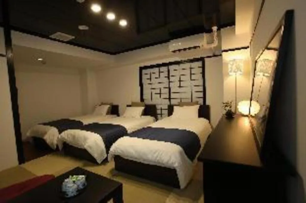 Bed in Rozy Hotel Namba