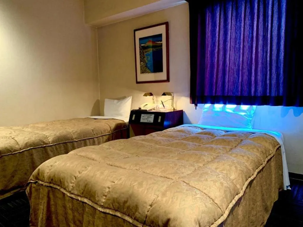 Bed in Shizuoka UI Hotel