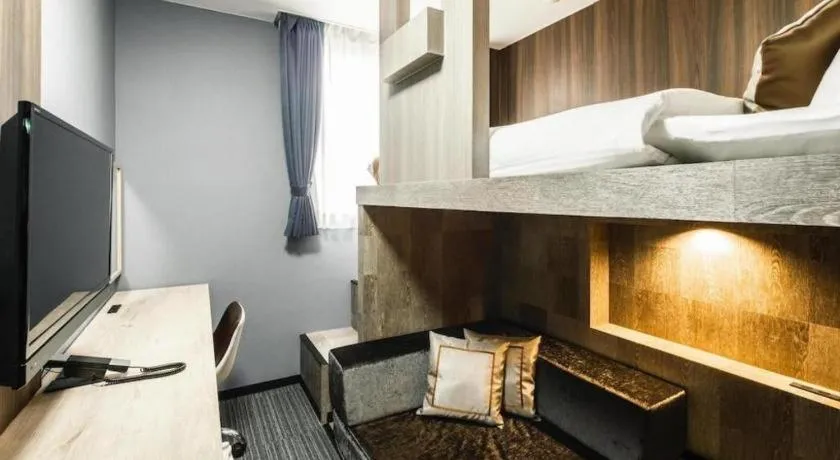 Bed in Hotel Areaone Izumo