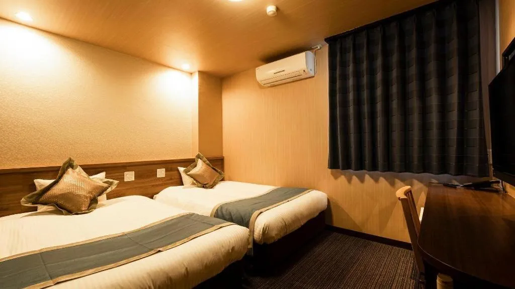 Bed in Hotel Areaone Izumo