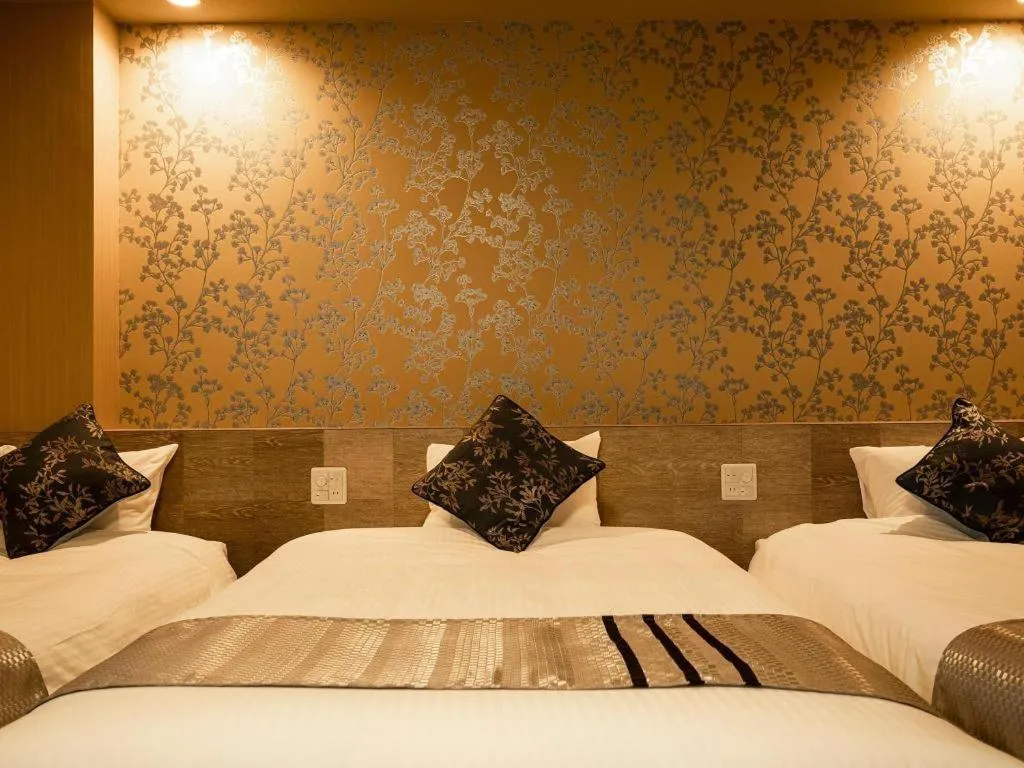 Bed in Hotel Areaone Izumo