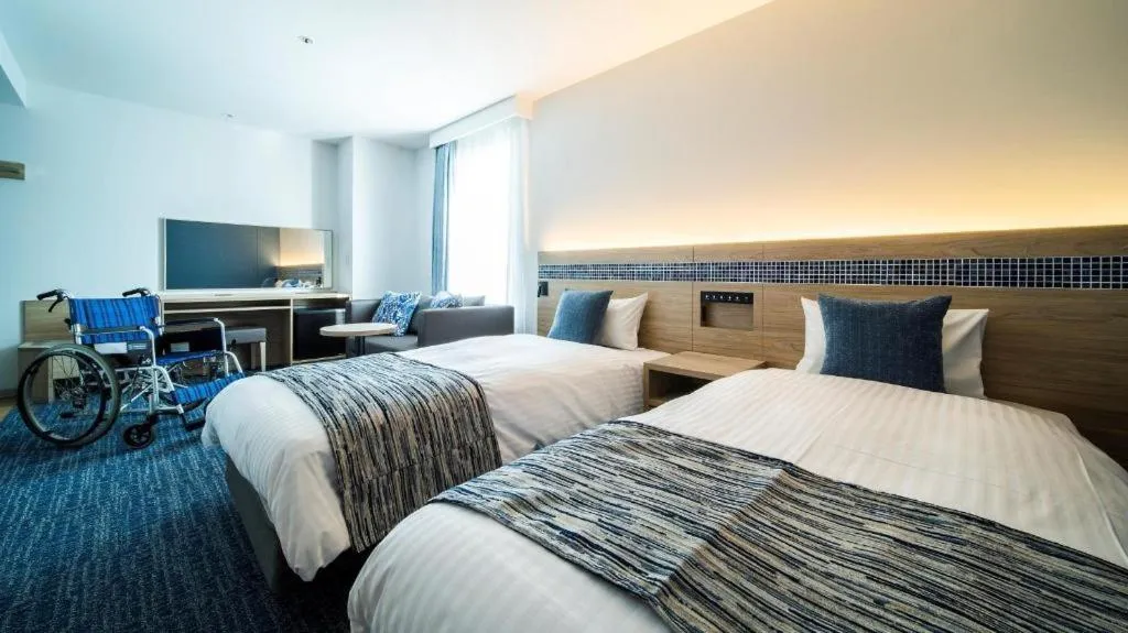 Bed in Goto Tsubaki Hotel