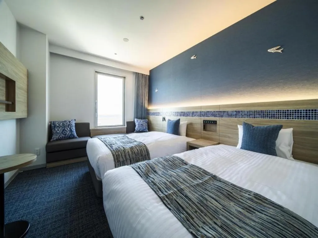 Bed in Goto Tsubaki Hotel