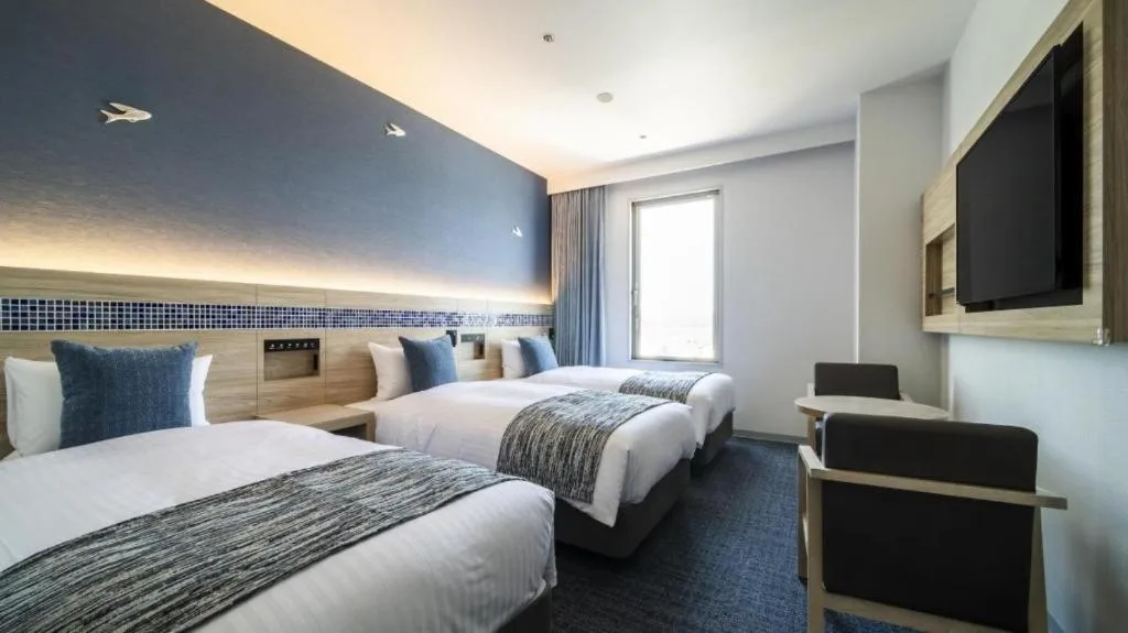 Bed in Goto Tsubaki Hotel