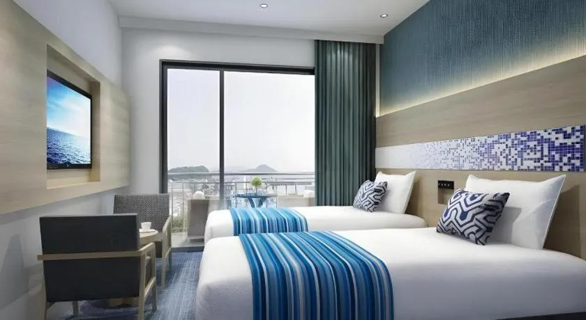 Bed in Goto Tsubaki Hotel