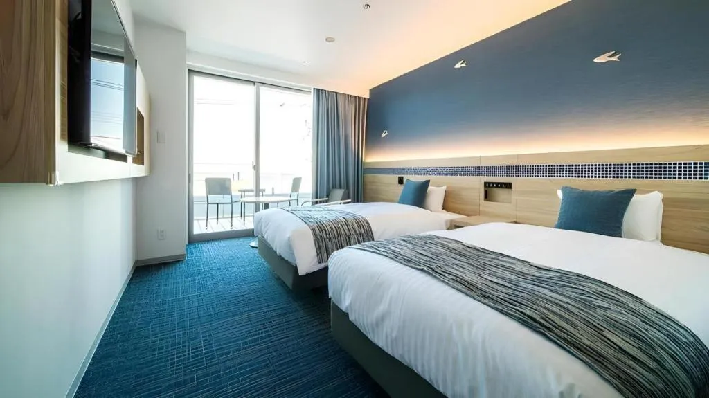 Bed in Goto Tsubaki Hotel