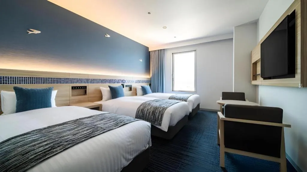 Bed in Goto Tsubaki Hotel