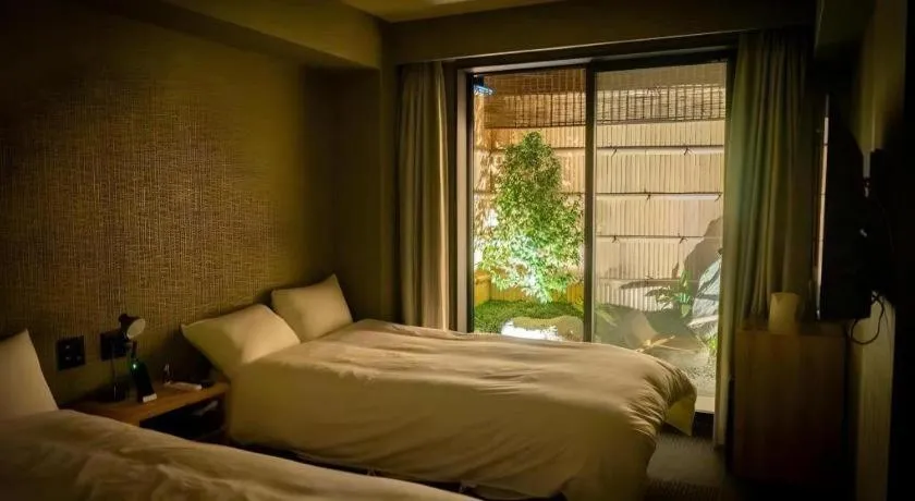 Bed in Hotel Legasta Gion Shirakawa