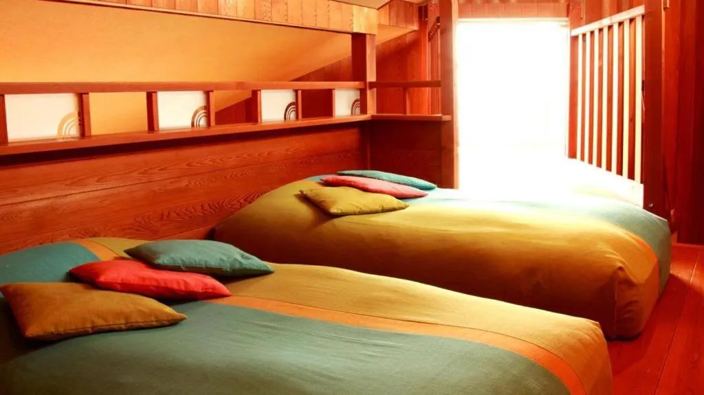 Bed in Ukawa Onsen Yoshino no sato