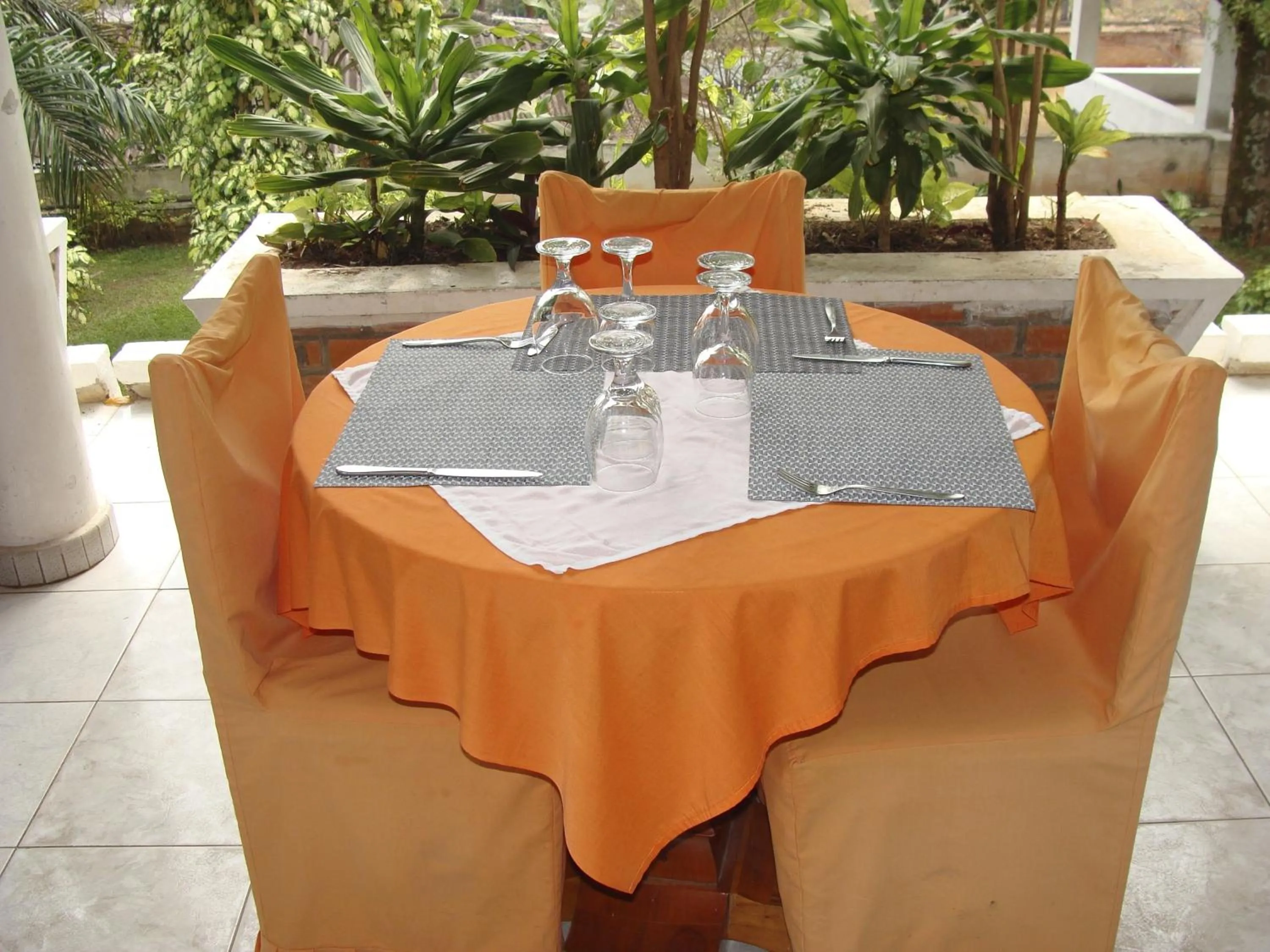 Patio in Kiriri Residence Hotel