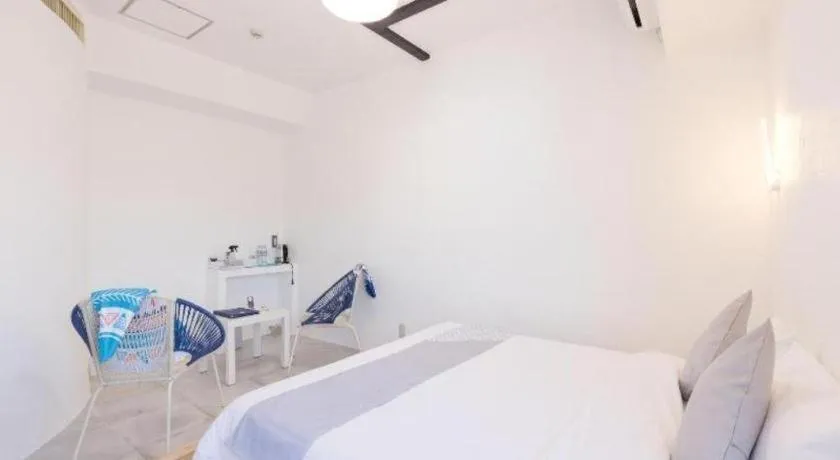 Bed in Mykonos Resort Miura