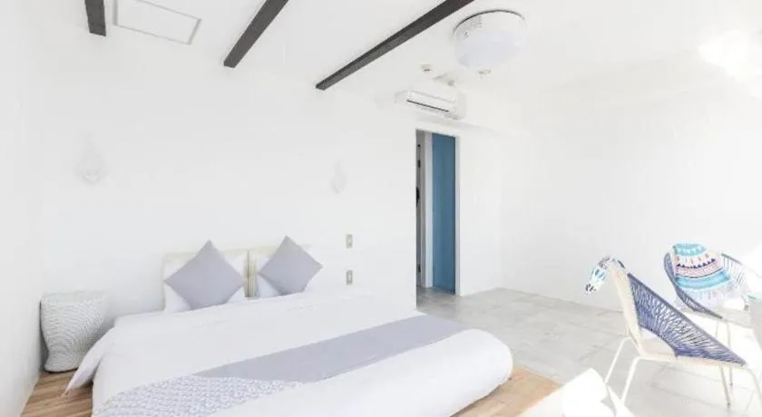 Bed in Mykonos Resort Miura