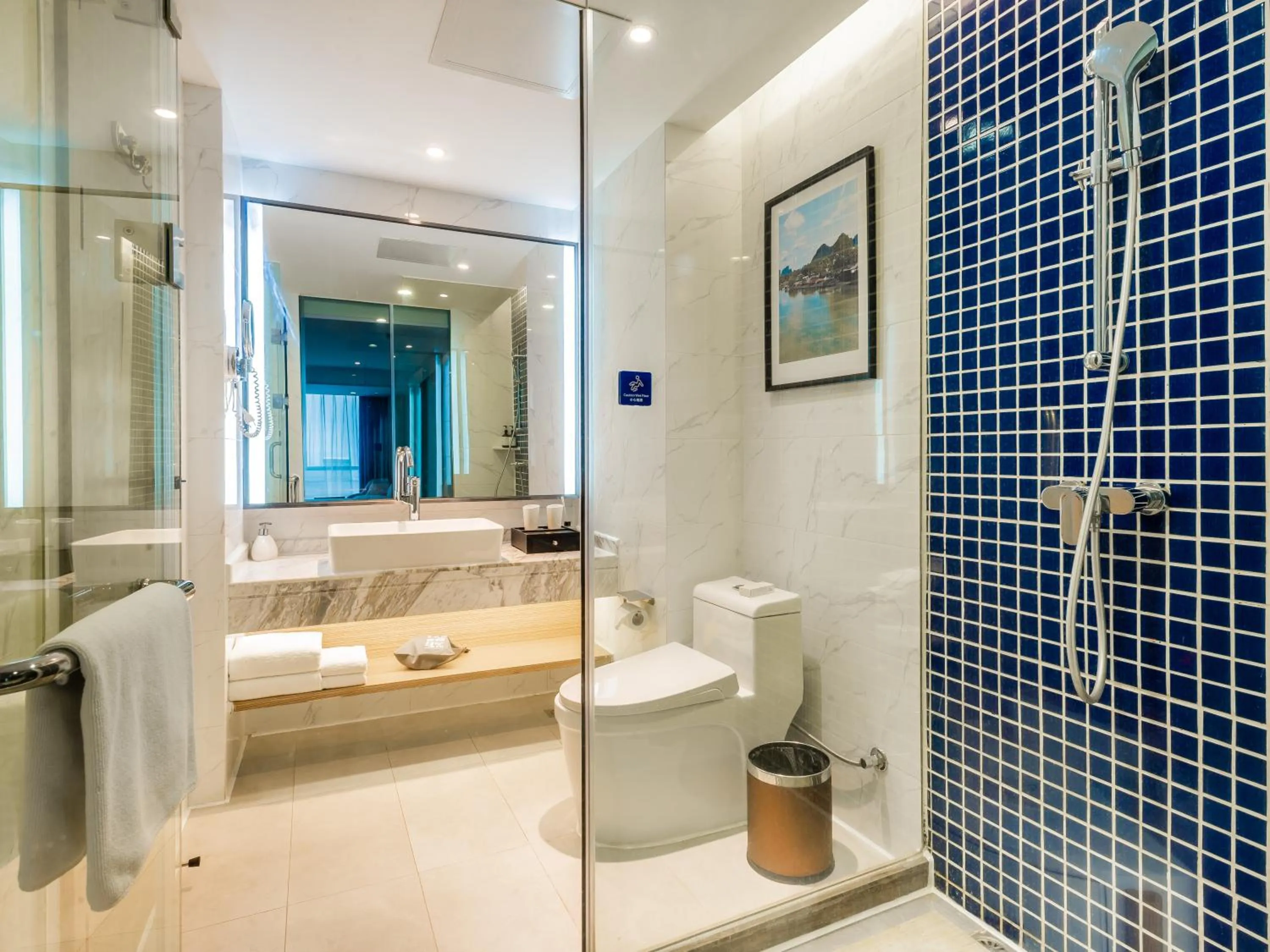 Toilet in Echarm Hotel - Foshan Sanshui Wanda Plaza