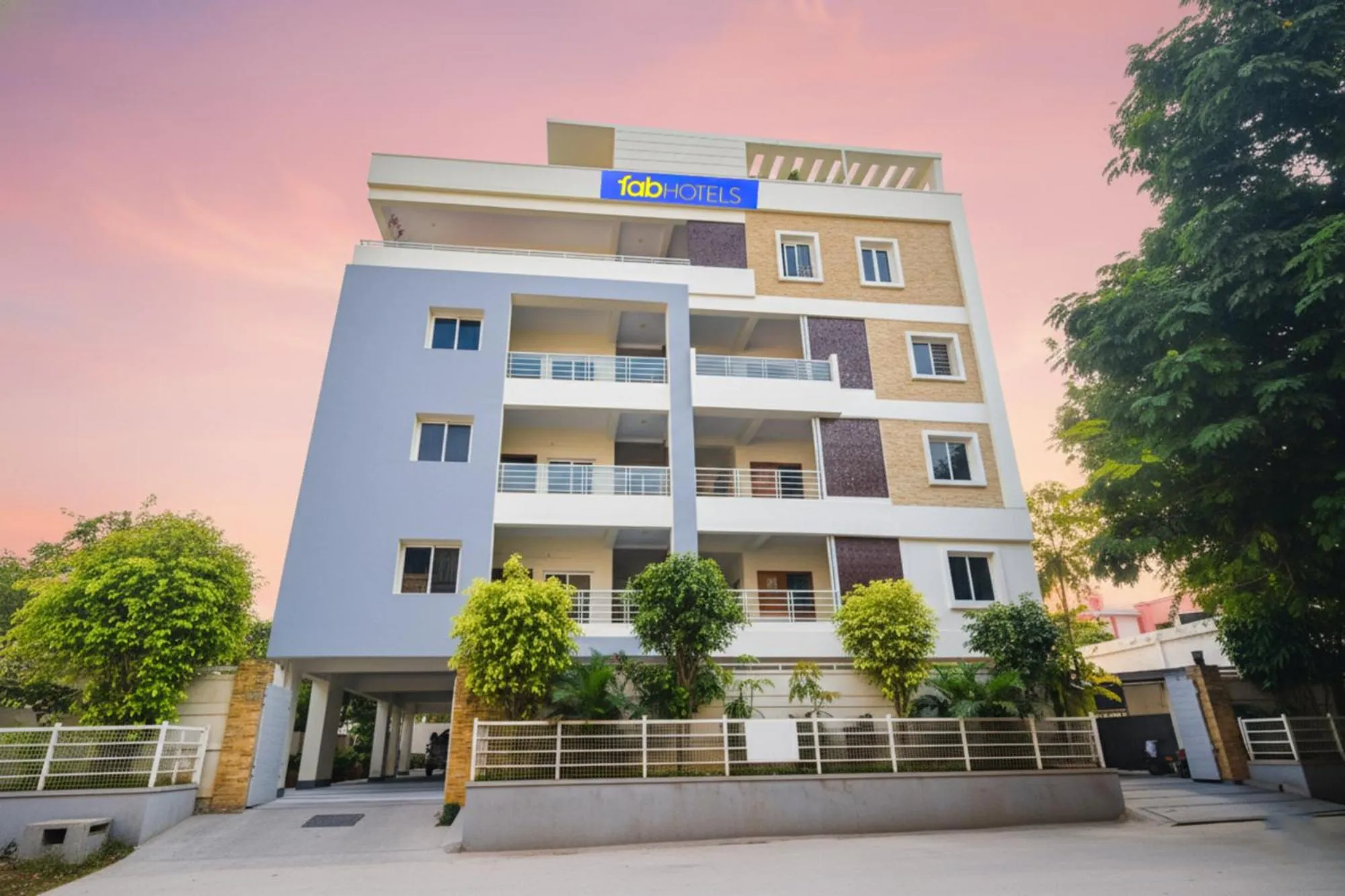 Property building in FabHotel De Alphabet II - Nr Ameerpet Metro Station