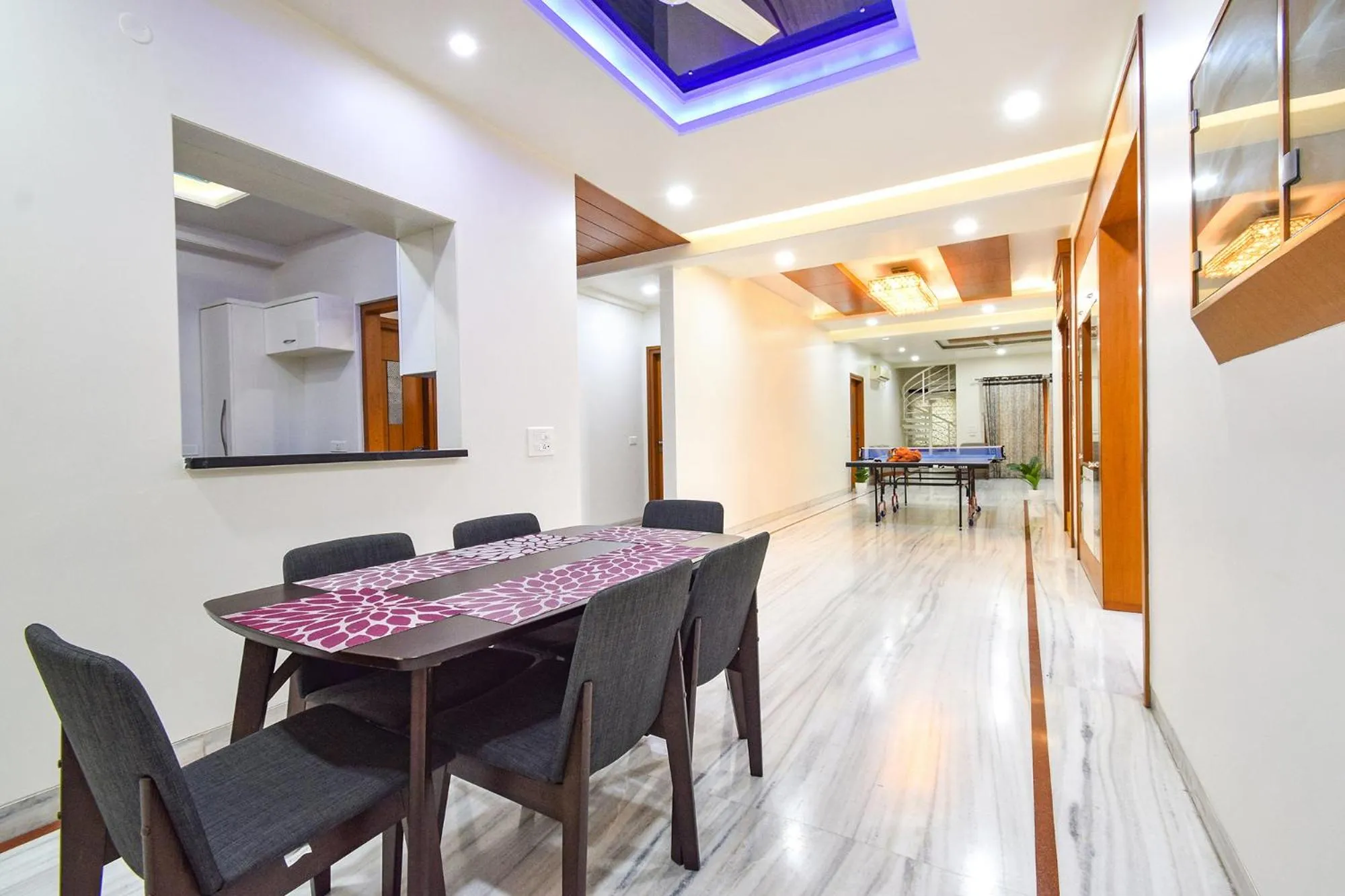 Dining area in FabHotel De Alphabet II - Nr Ameerpet Metro Station