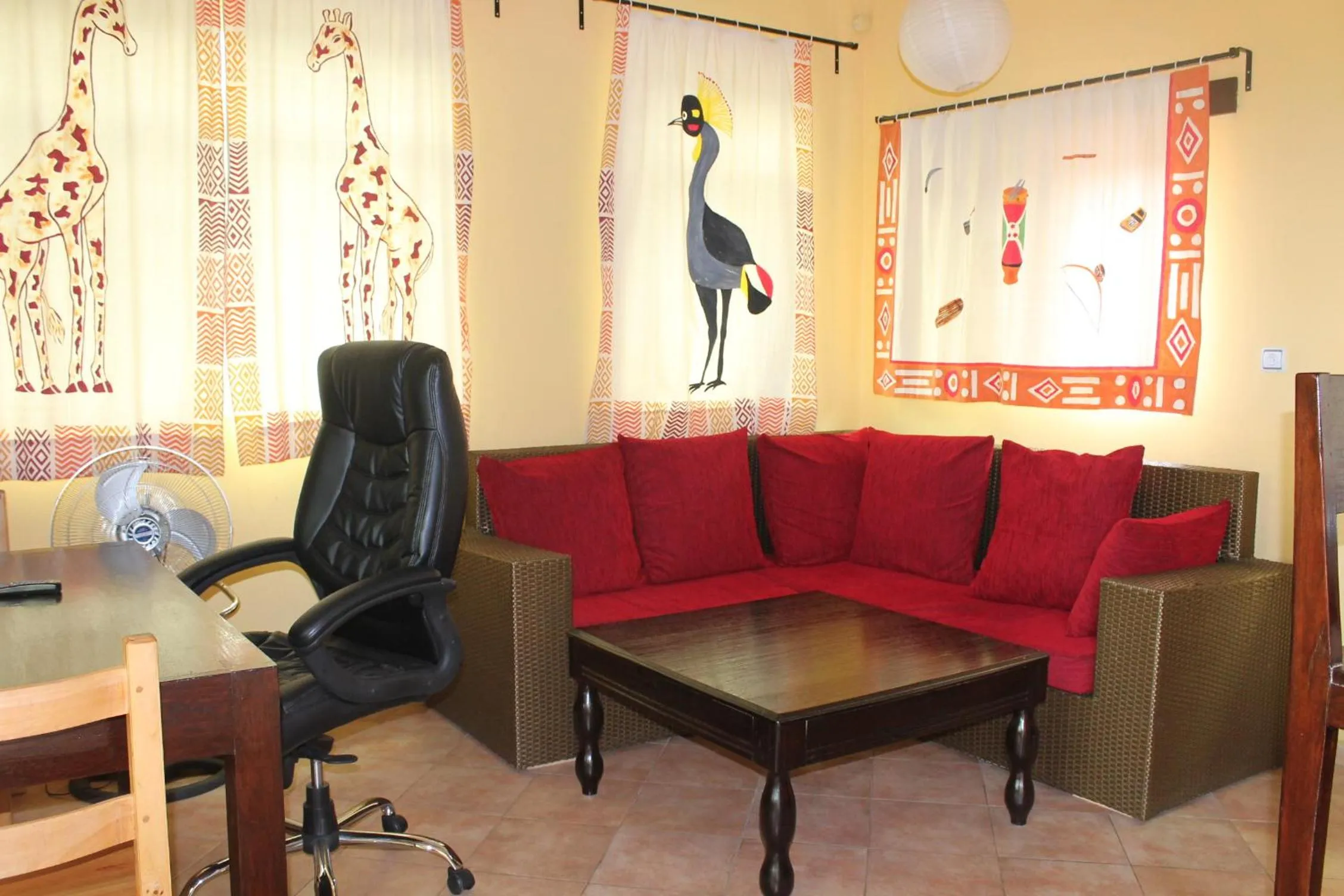 Living room in Aparthotel Jardin Tropical