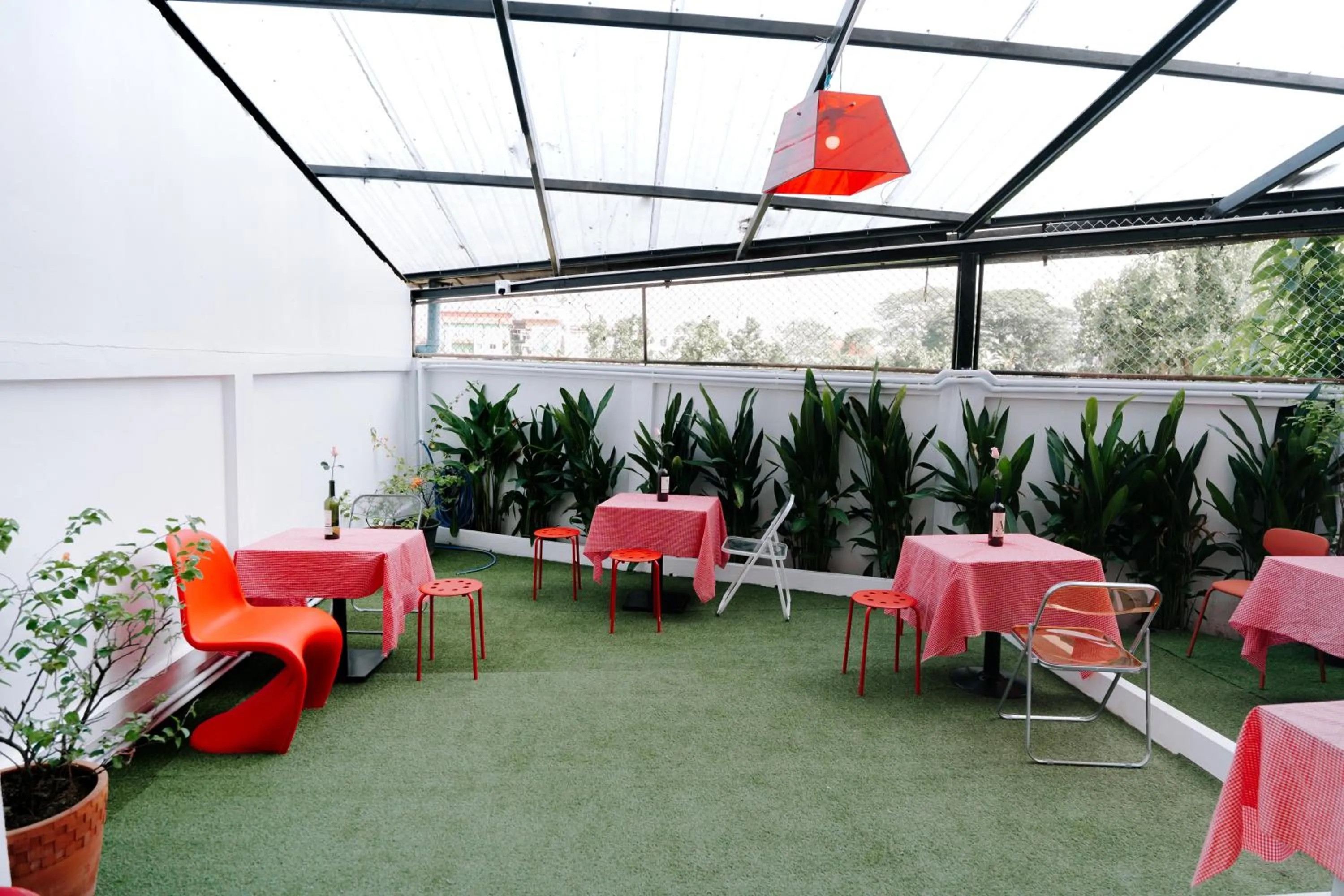 Living room in B&B Chiangrai