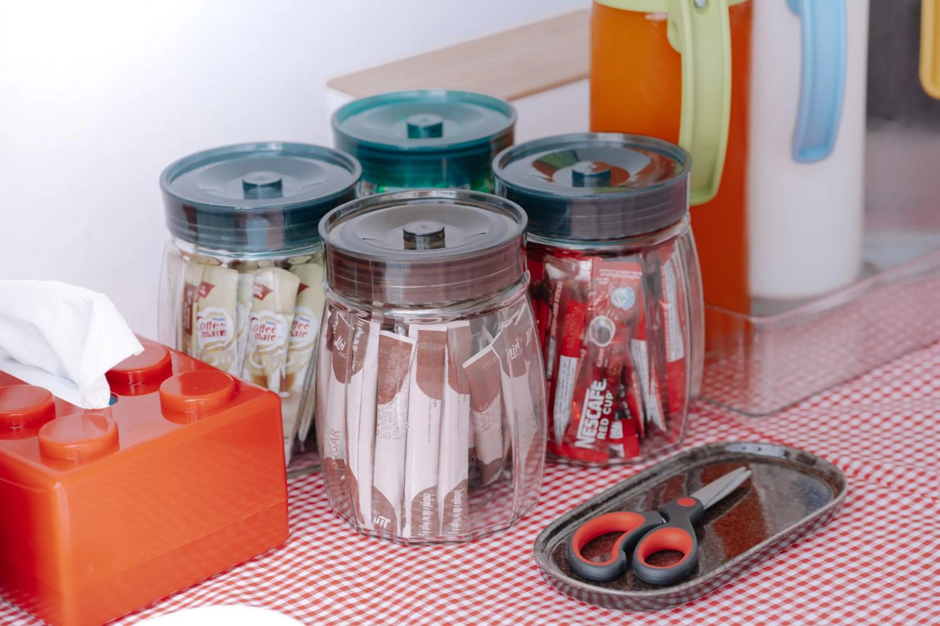 Kitchen or kitchenette in B&B Chiangrai