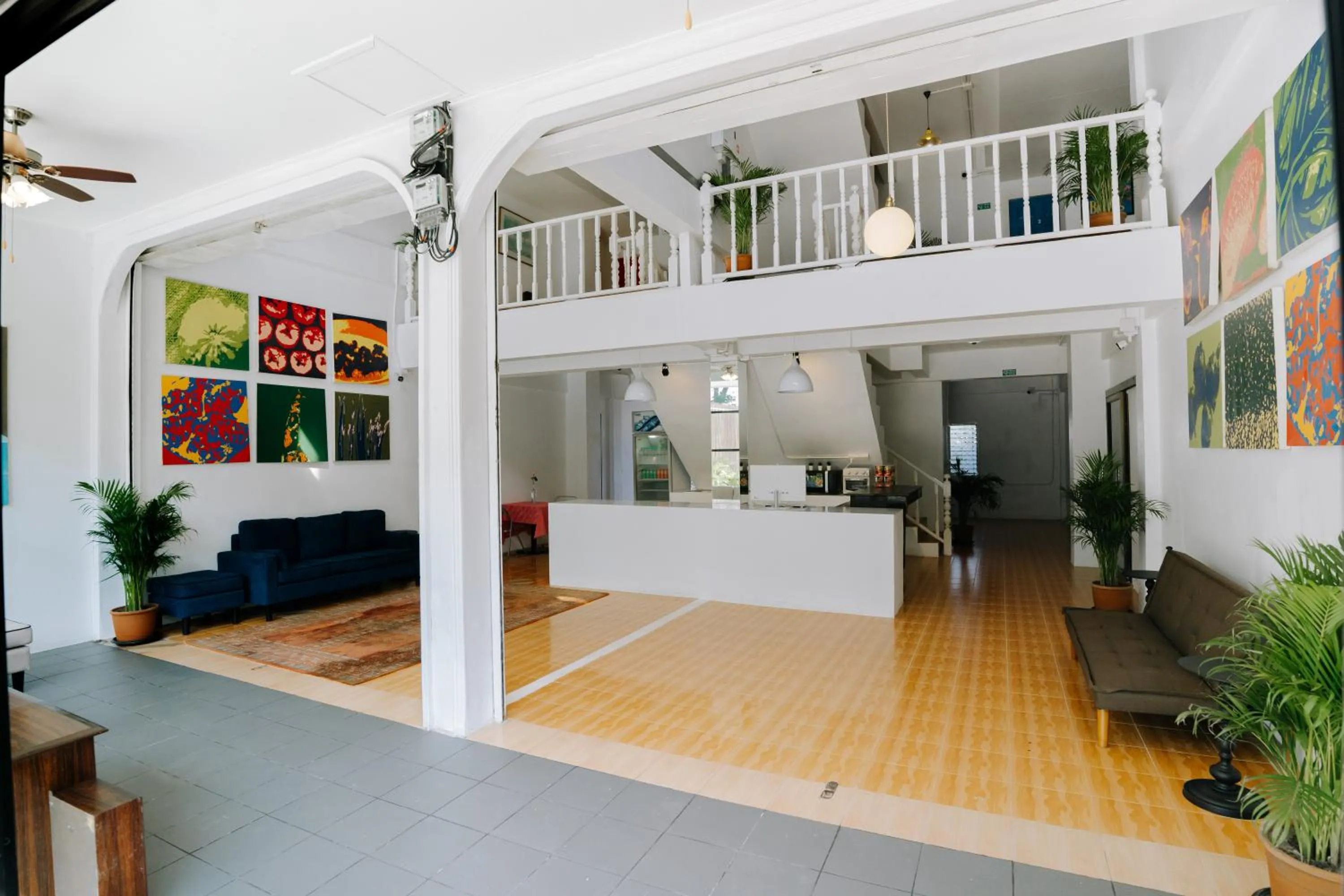 Living room in B&B Chiangrai