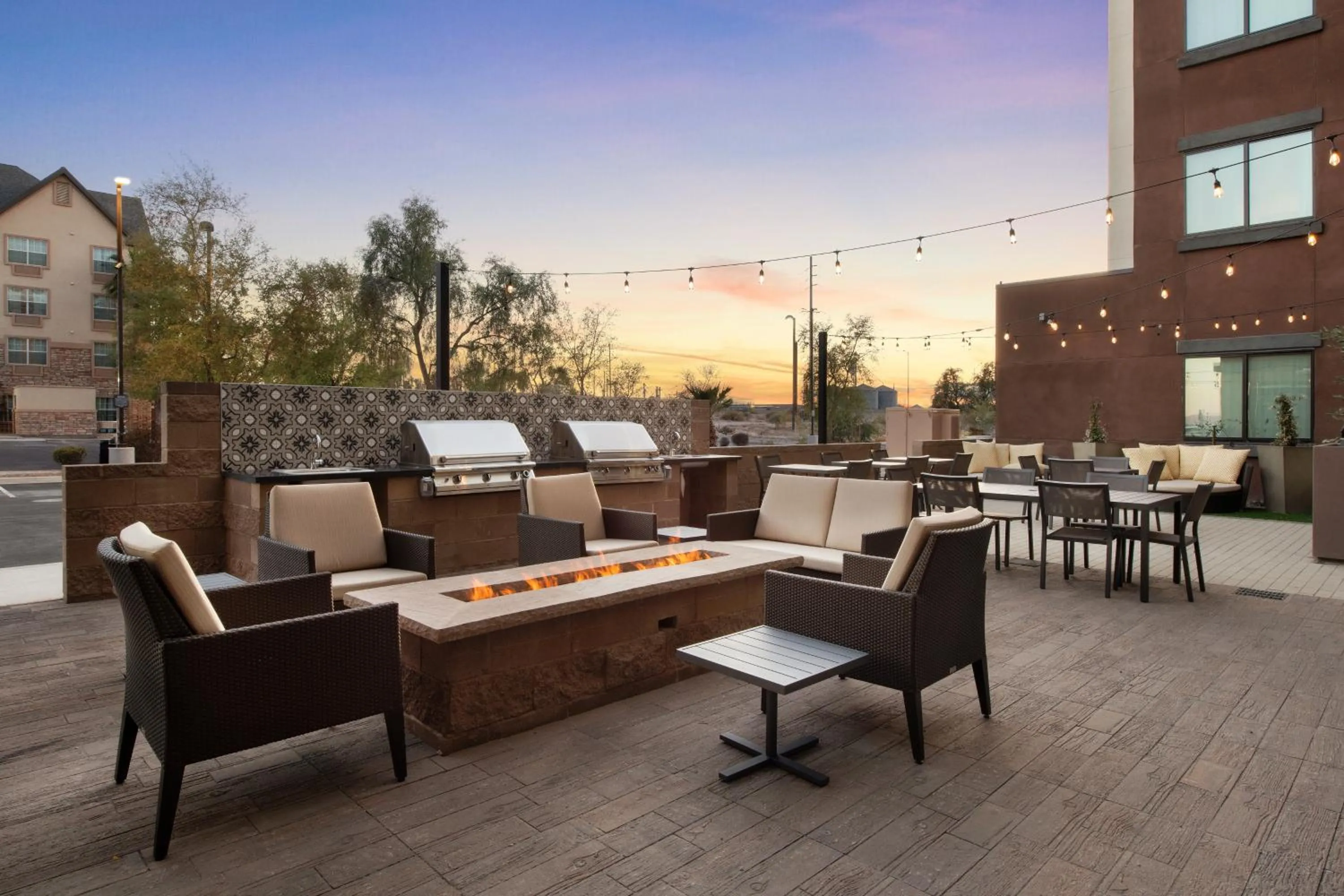 Patio in Residence Inn Yuma by Marriott