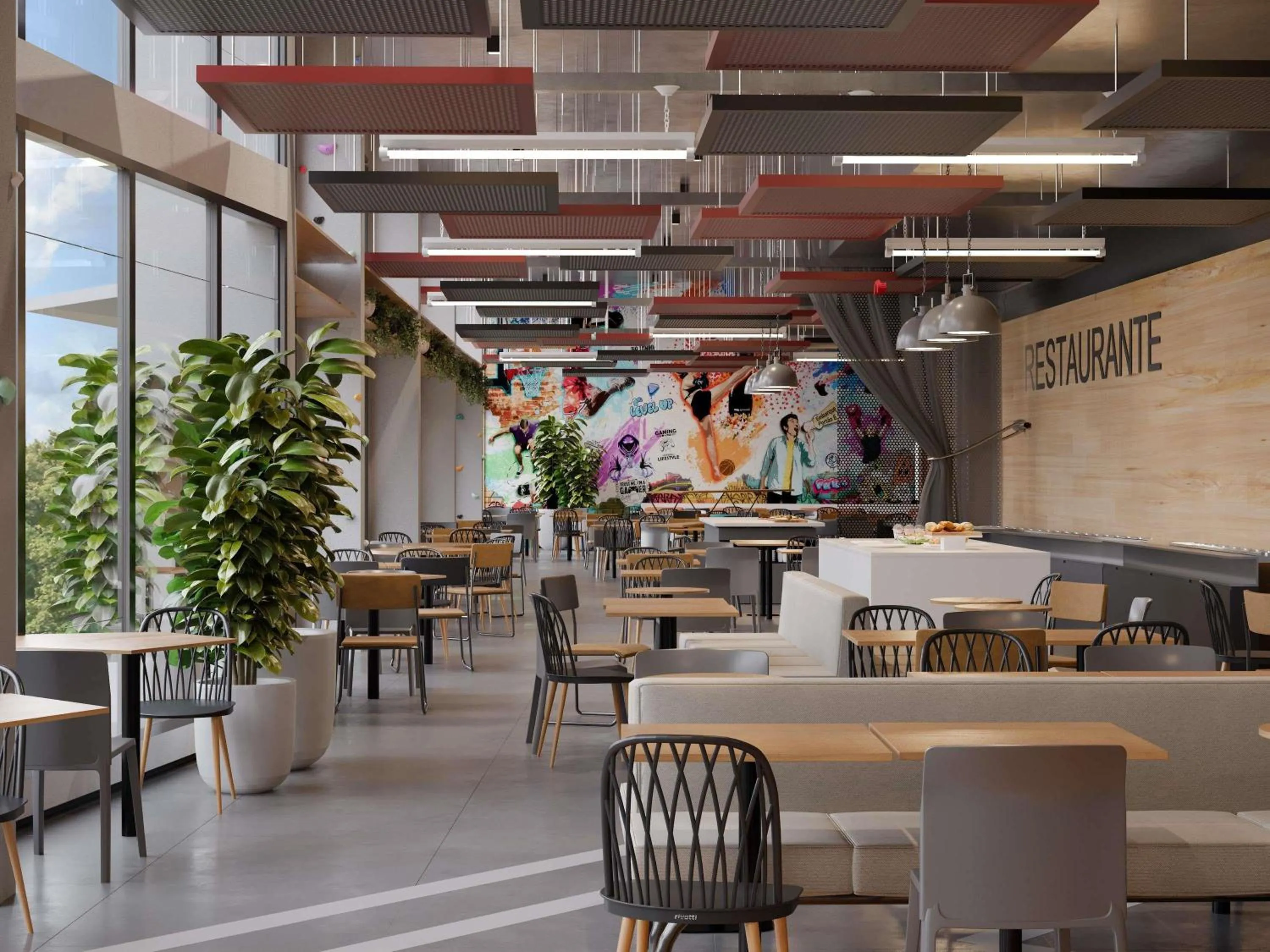 Lounge or bar in Ibis Budget Guarulhos Aeroporto