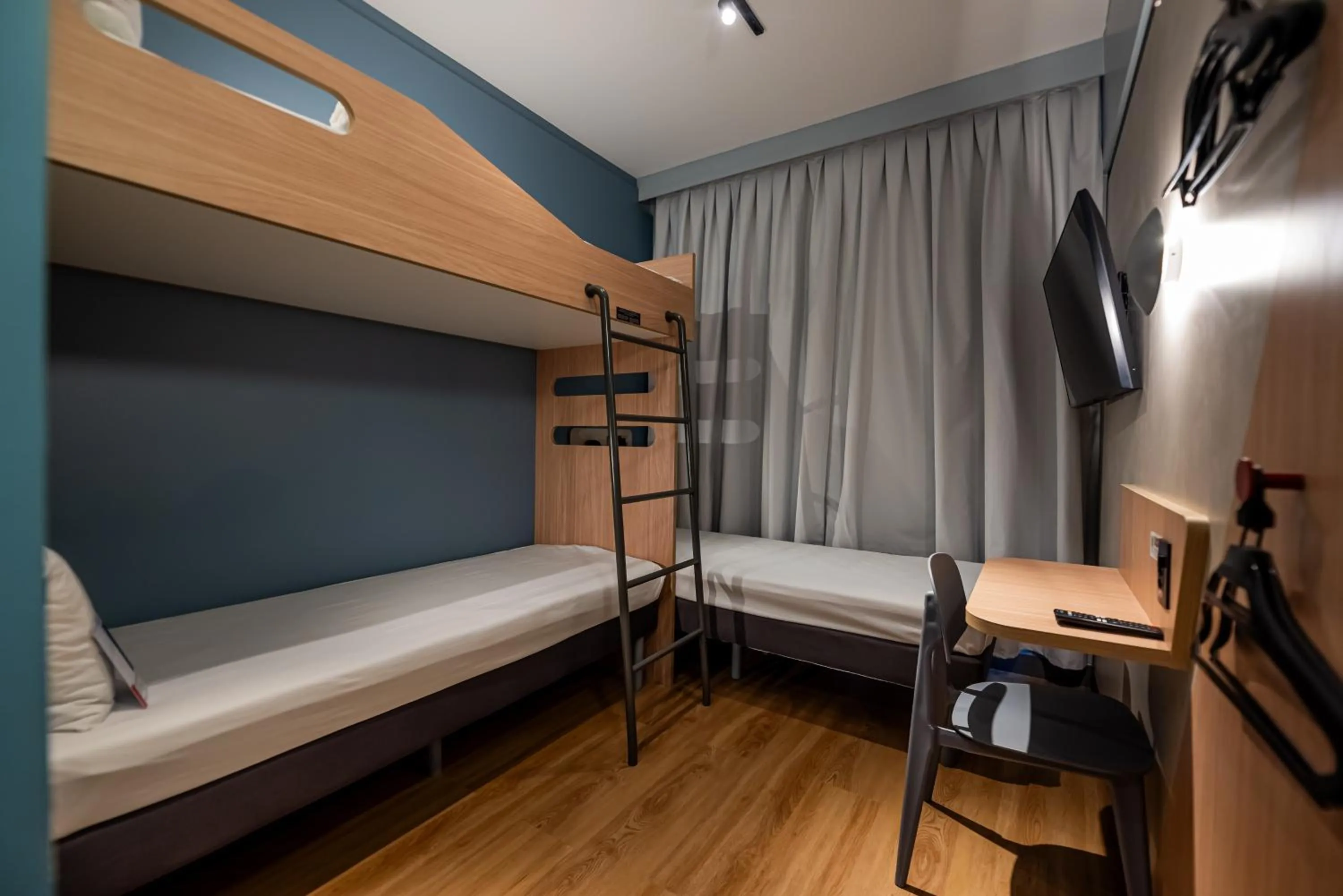 Bed in Ibis Budget Guarulhos Aeroporto