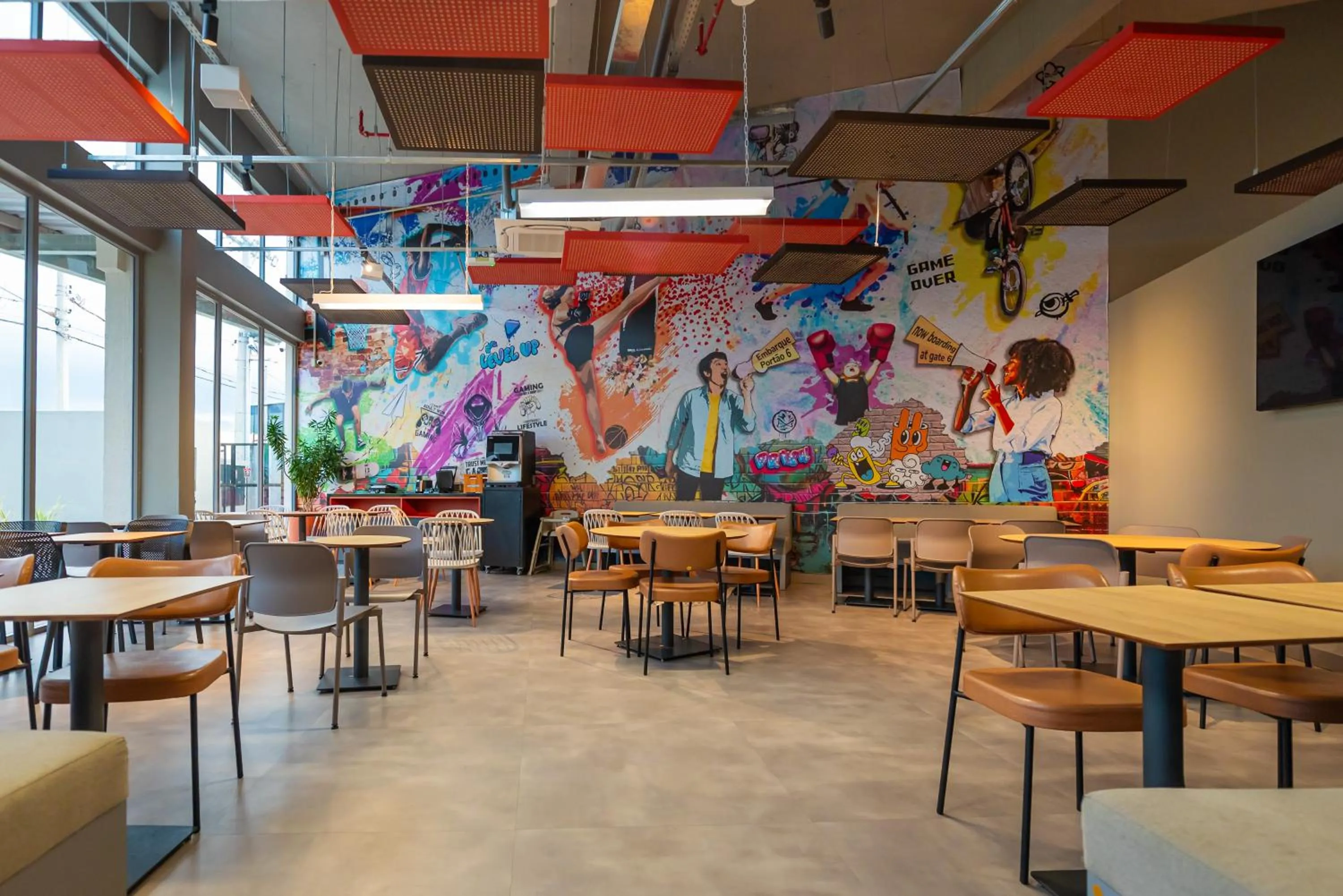 Lounge or bar in Ibis Budget Guarulhos Aeroporto