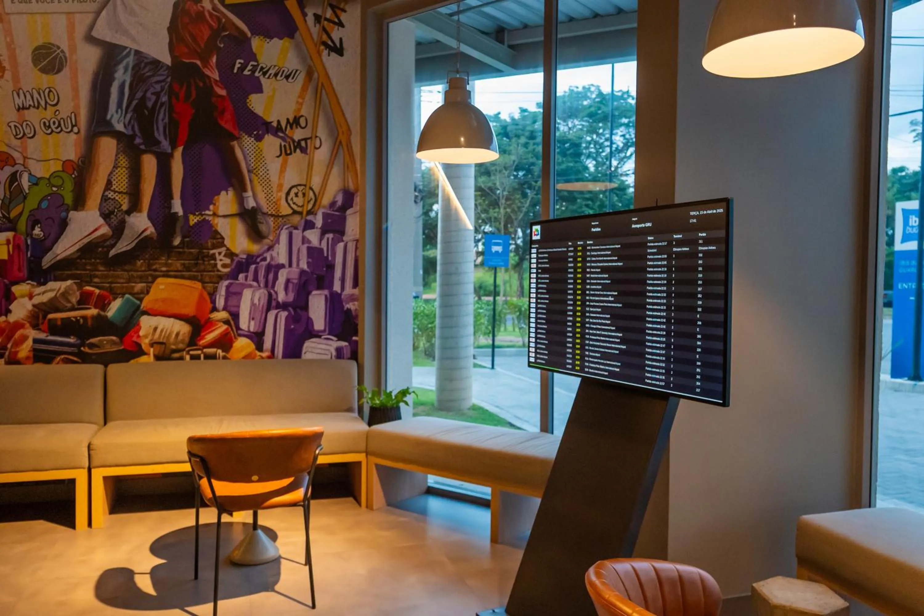 Lounge or bar in Ibis Budget Guarulhos Aeroporto