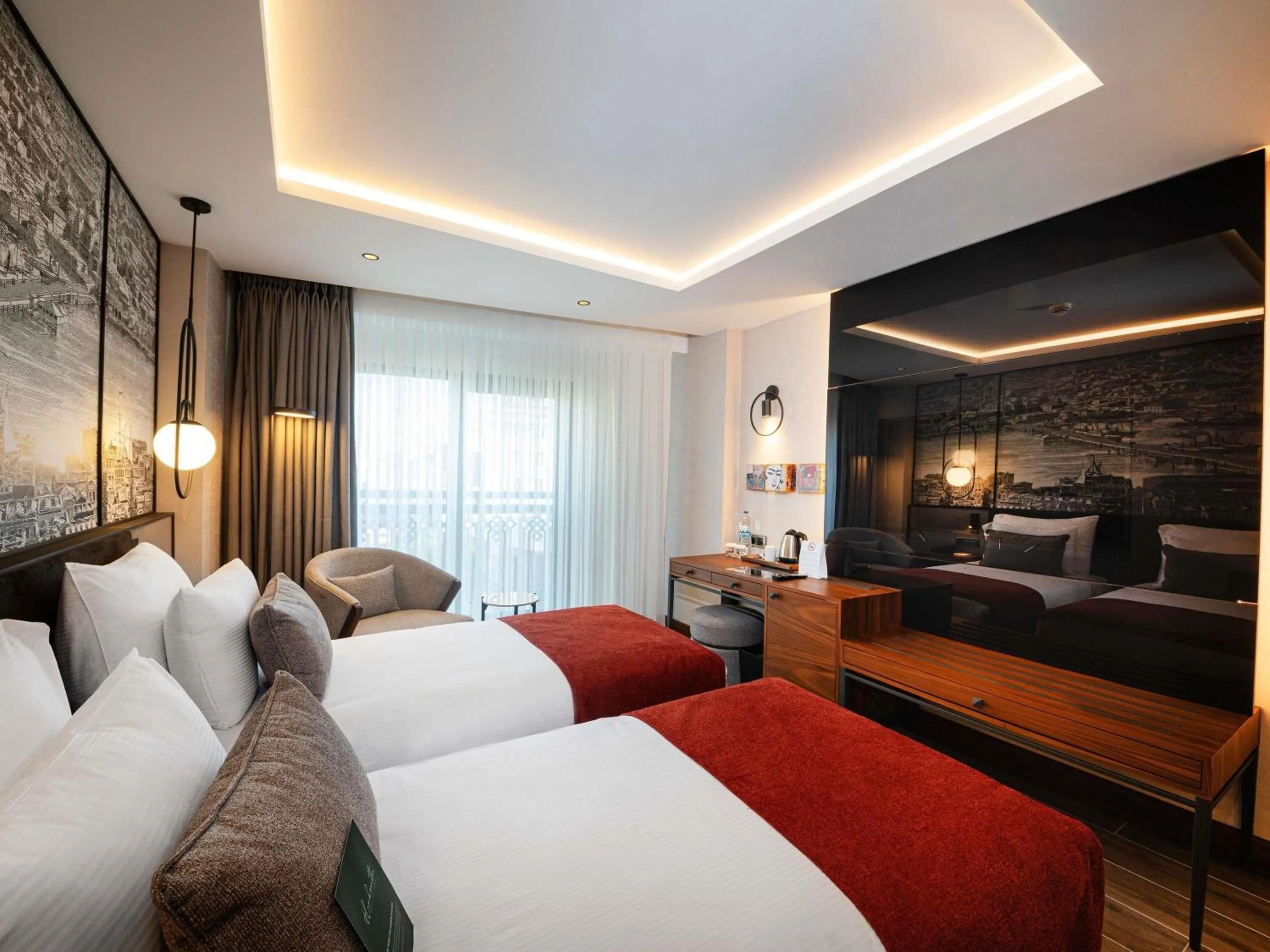 Bedroom, Bed in Levni Istanbul Hotel Handwritten Collection by ACCOR