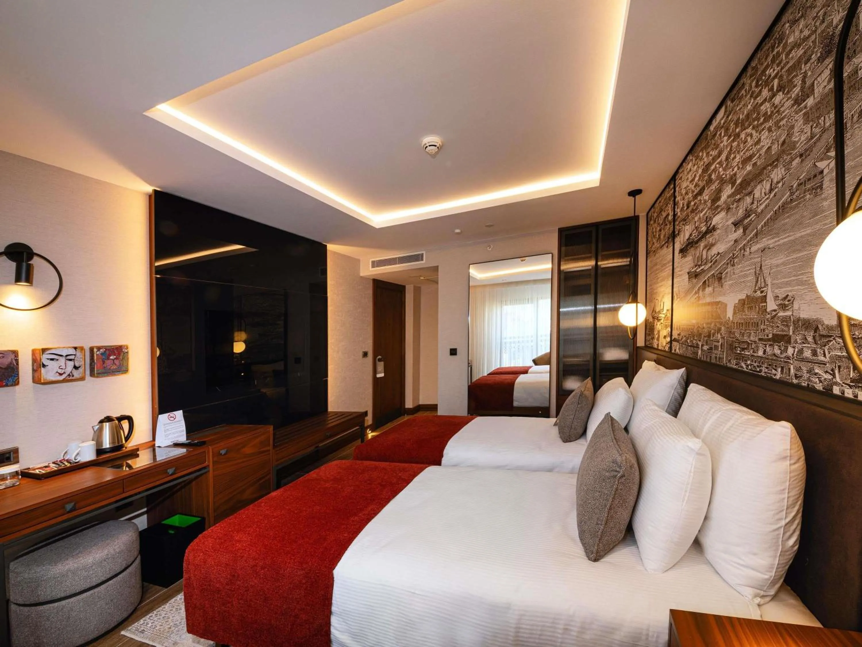 Bedroom, Bed in Levni Istanbul Hotel Handwritten Collection by ACCOR