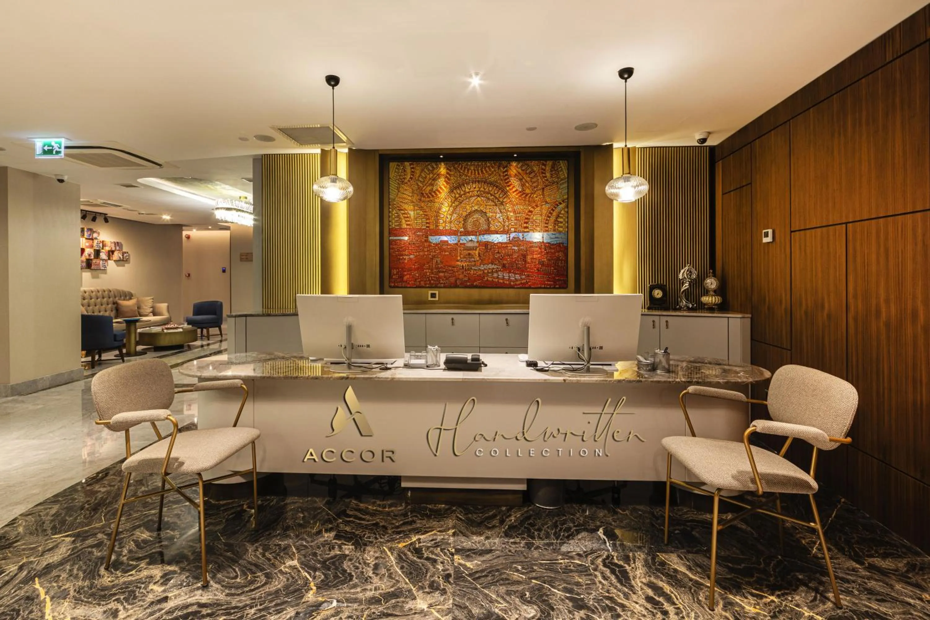Lobby or reception in Levni Istanbul Hotel Handwritten Collection by ACCOR