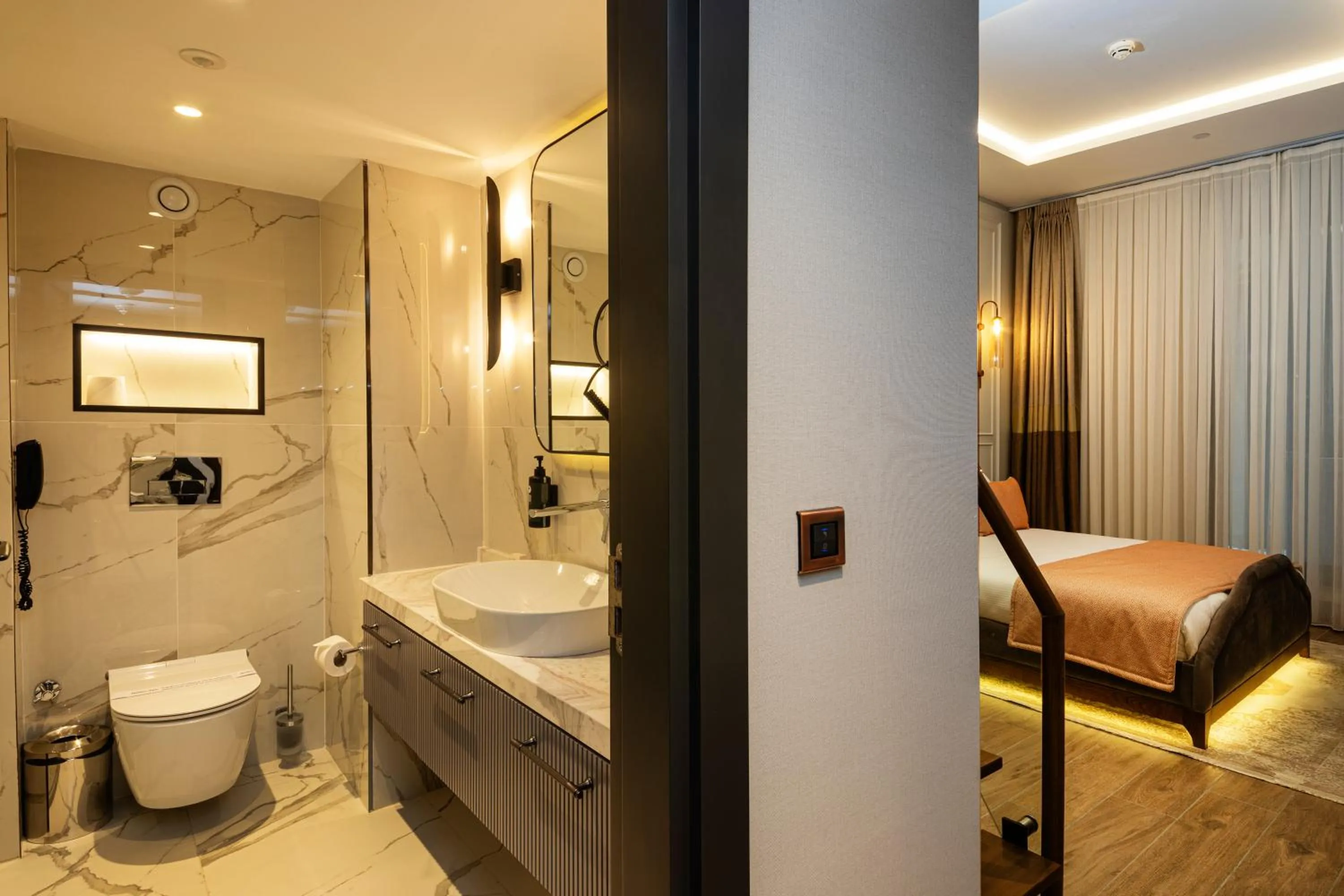 Bed in Levni Istanbul Hotel Handwritten Collection by ACCOR