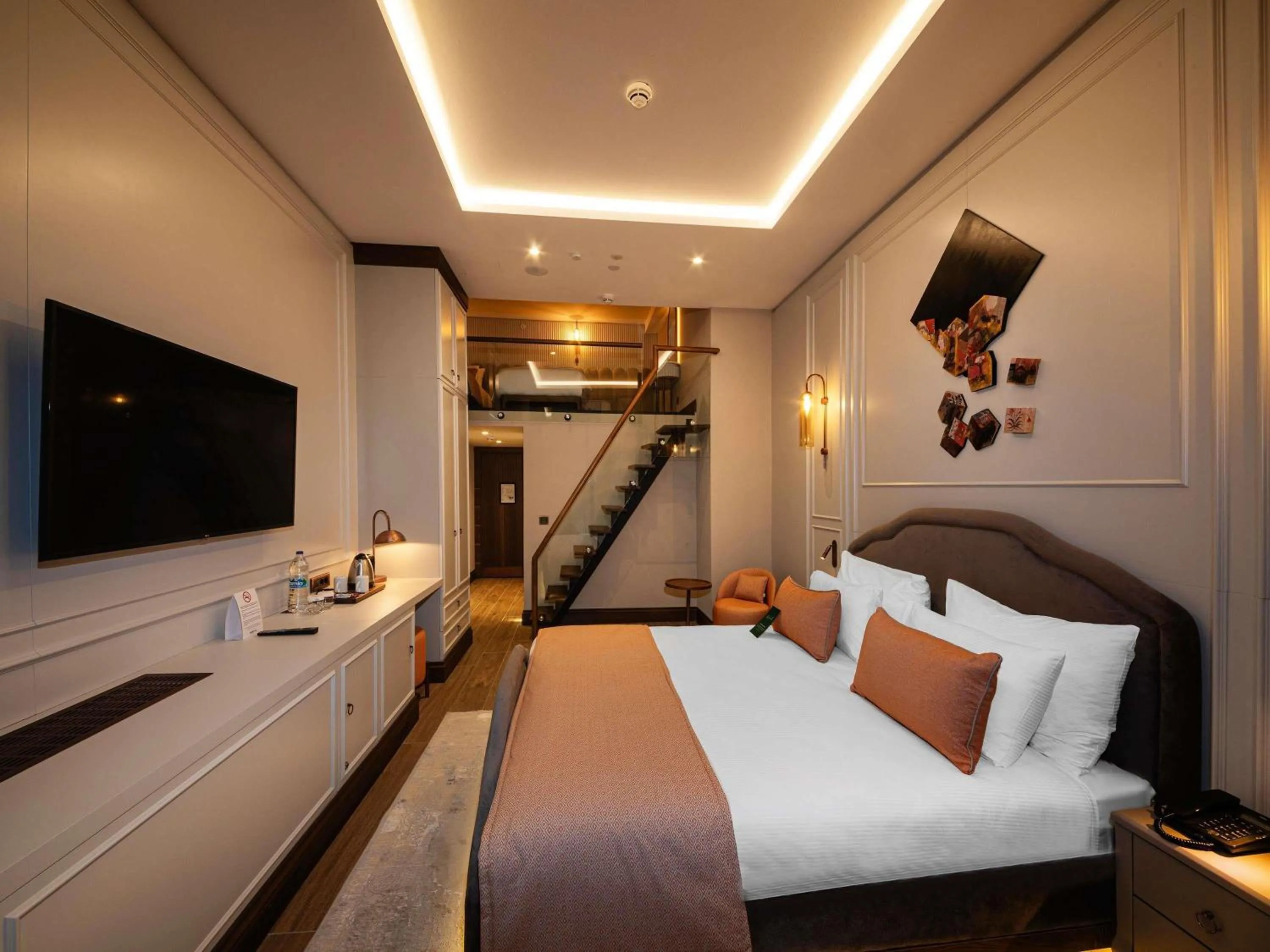 Bedroom, Bed in Levni Istanbul Hotel Handwritten Collection by ACCOR