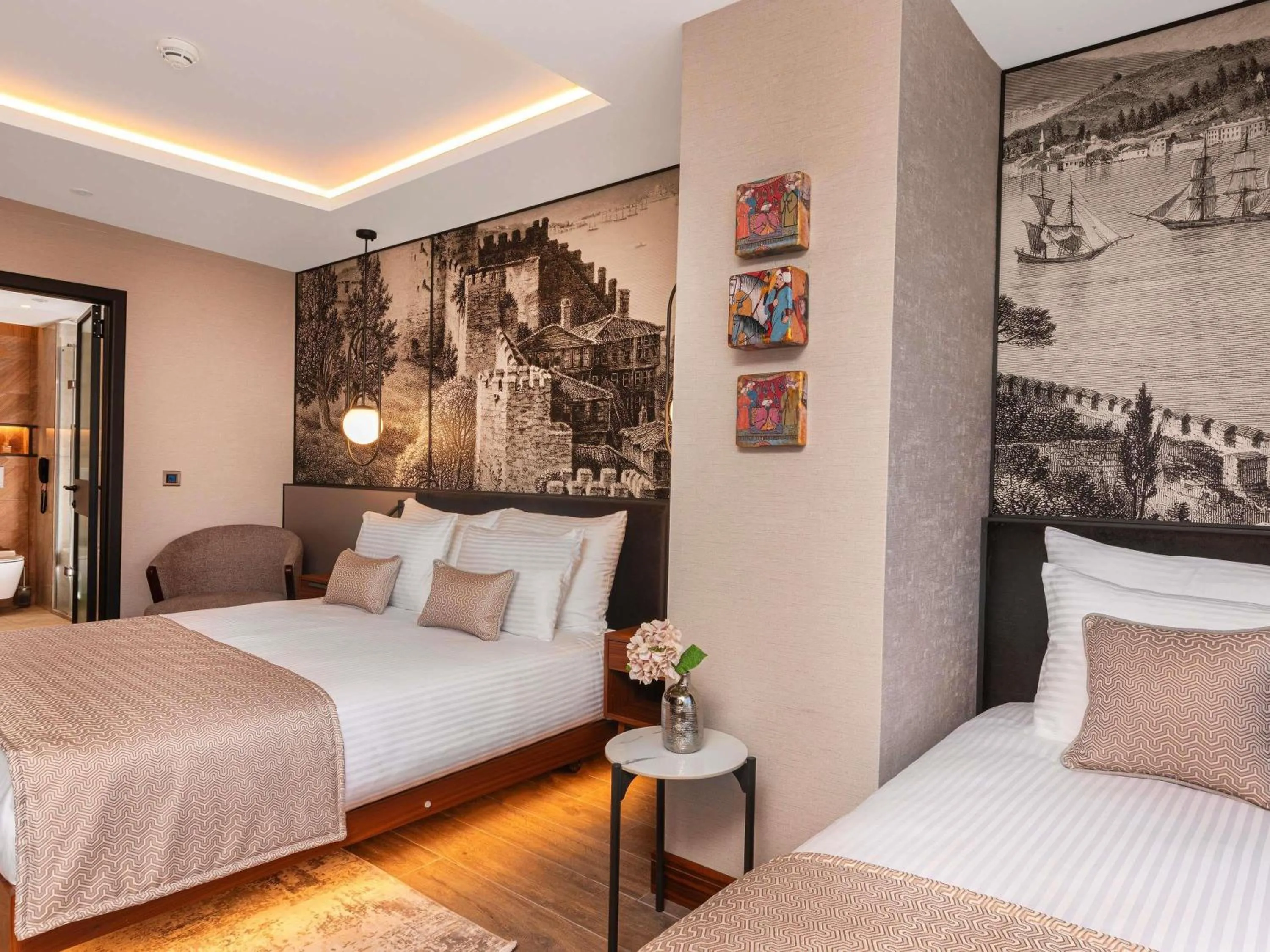 Bedroom, Bed in Levni Istanbul Hotel Handwritten Collection by ACCOR