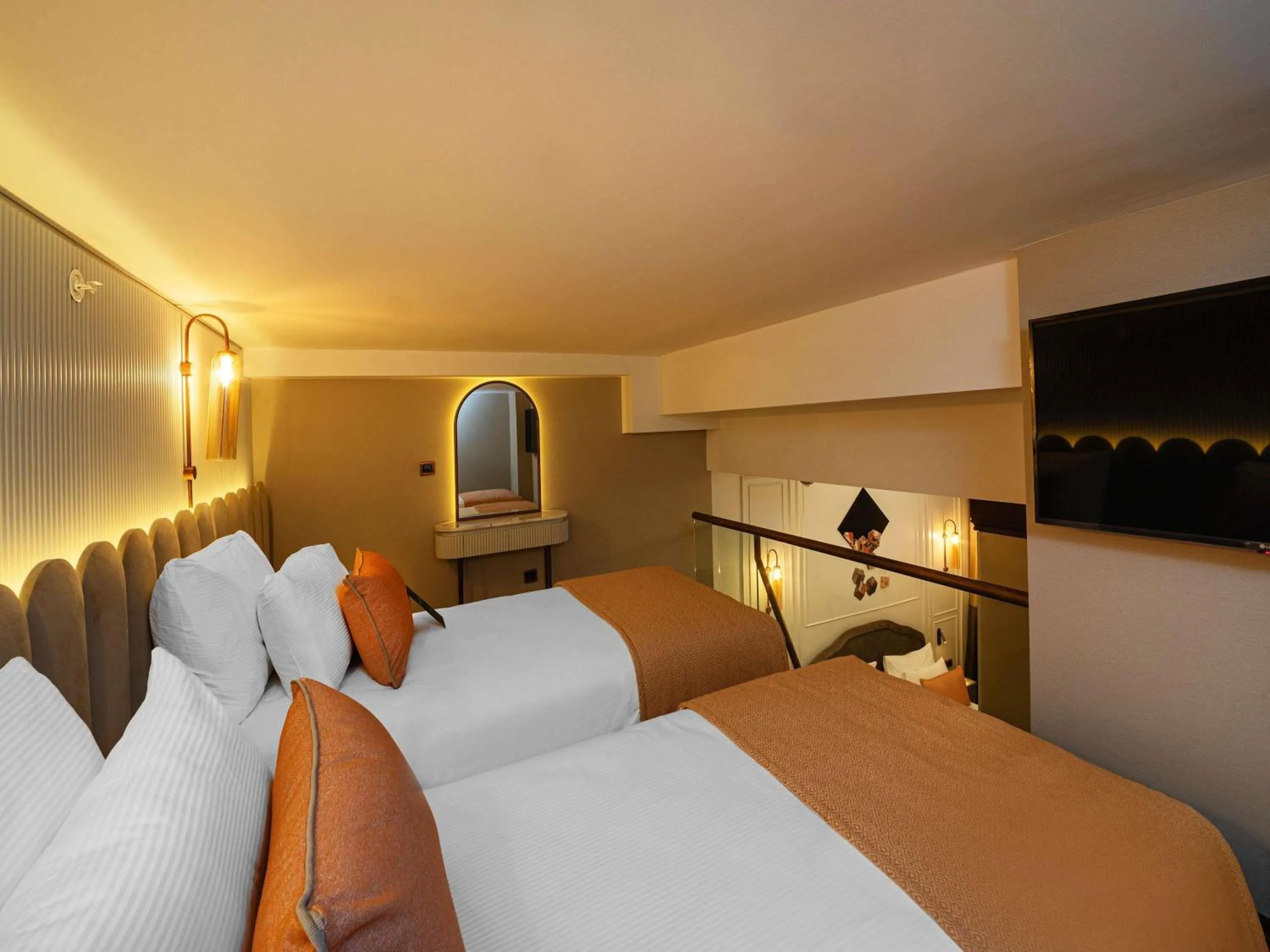 Bedroom, Bed in Levni Istanbul Hotel Handwritten Collection by ACCOR