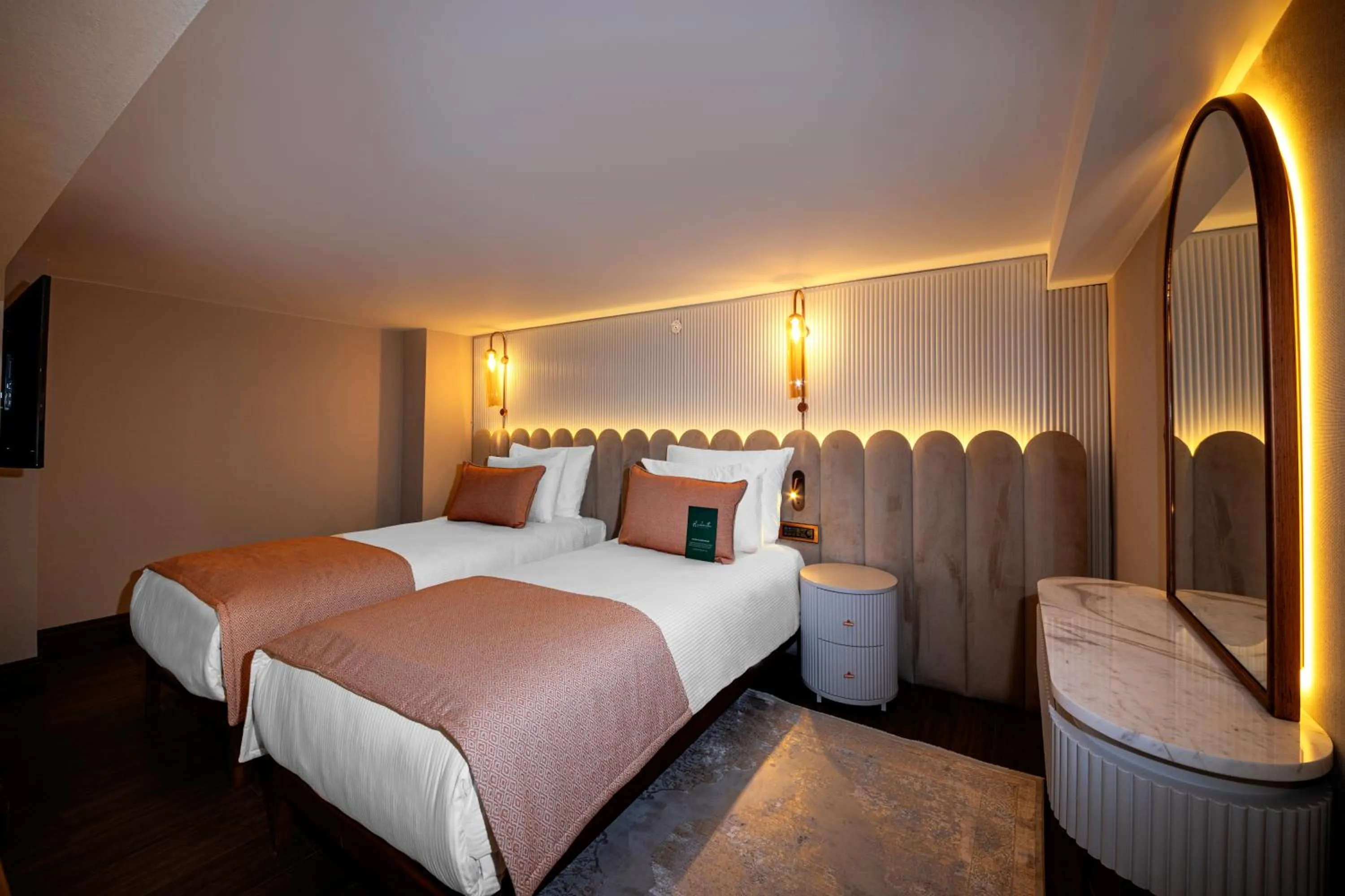 Bed in Levni Istanbul Hotel Handwritten Collection by ACCOR