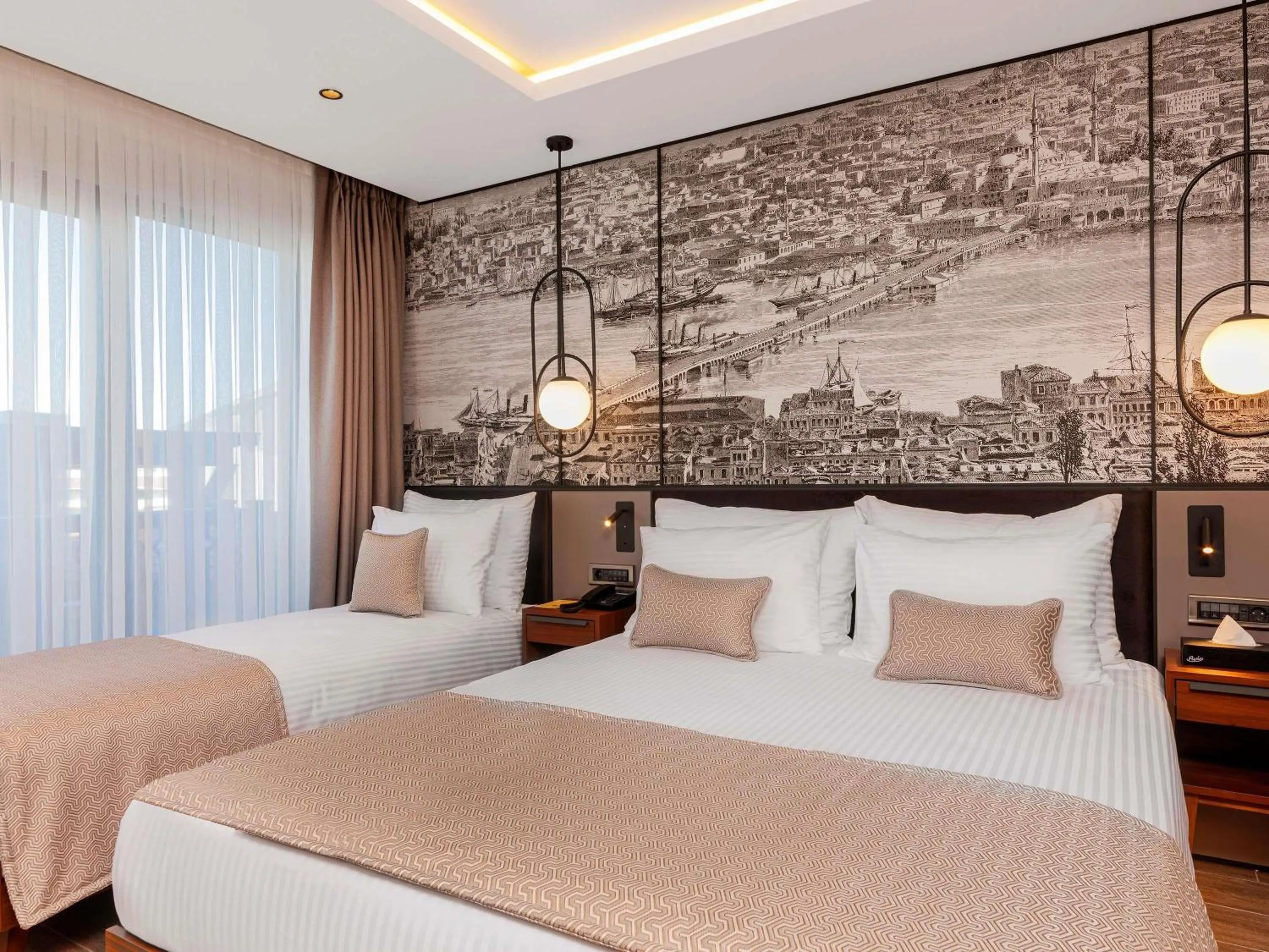 Bedroom, Bed in Levni Istanbul Hotel Handwritten Collection by ACCOR