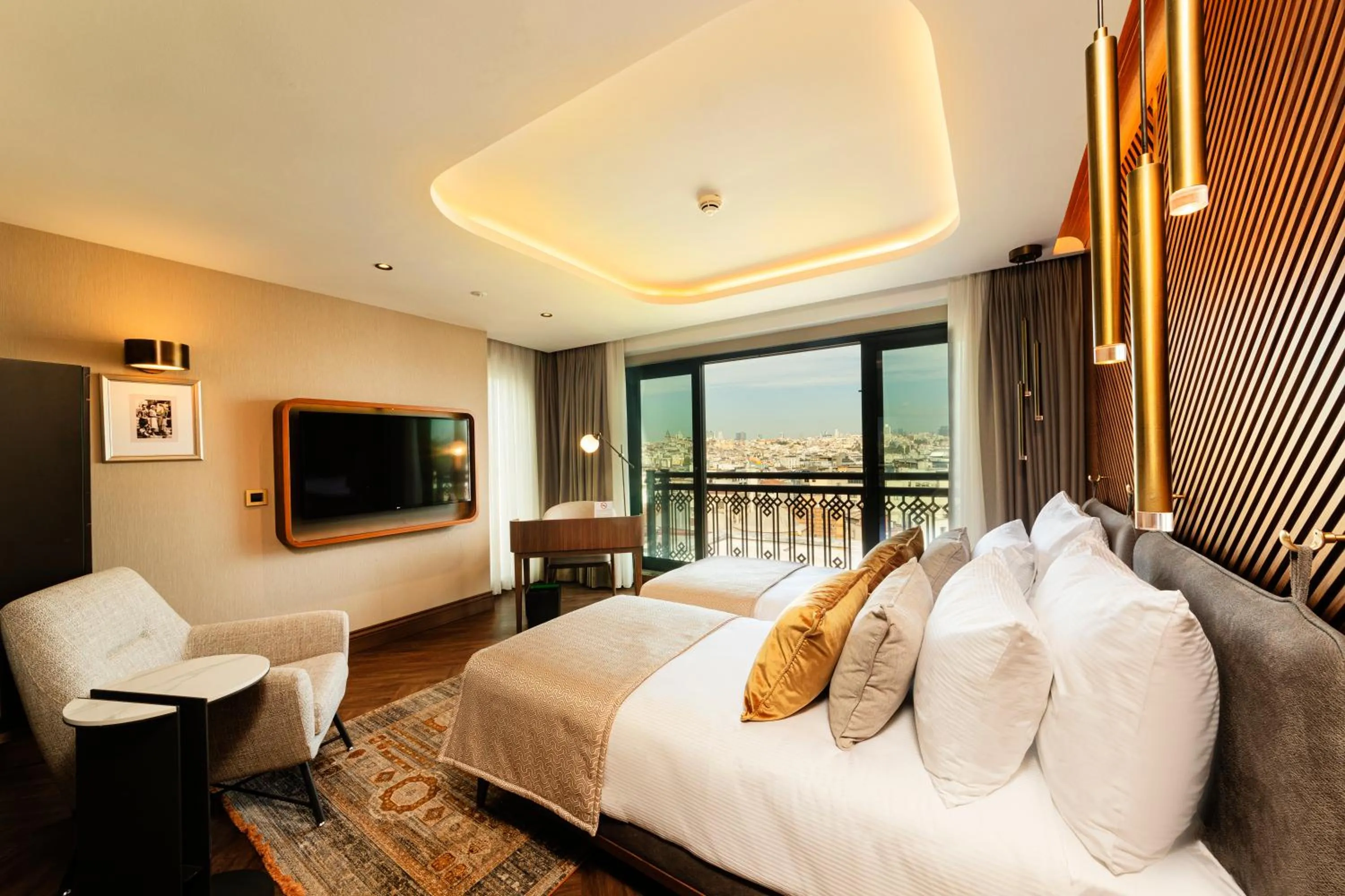 Bed in Levni Istanbul Hotel Handwritten Collection by ACCOR