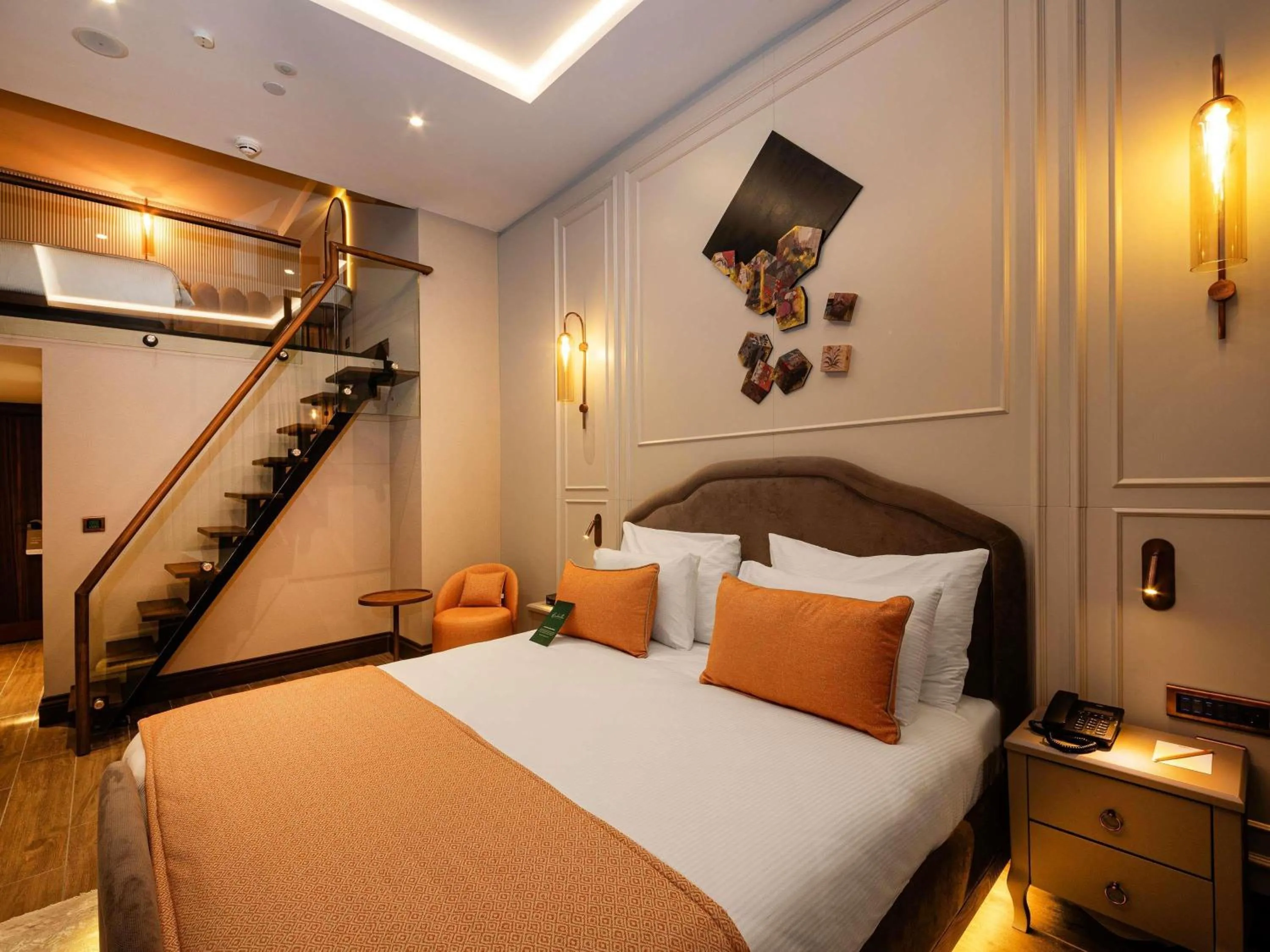 Bedroom, Bed in Levni Istanbul Hotel Handwritten Collection by ACCOR
