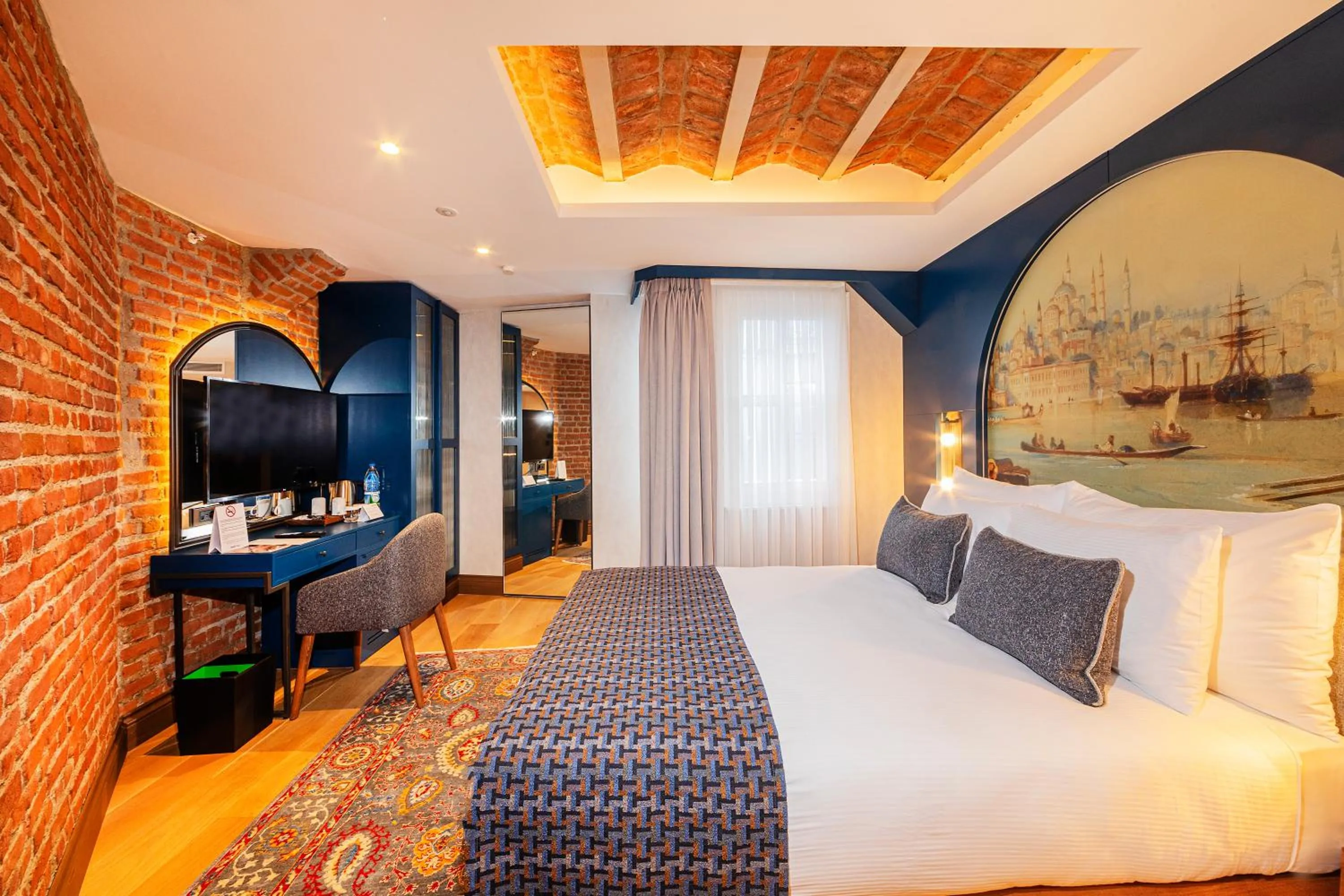 Bed in Levni Istanbul Hotel Handwritten Collection by ACCOR