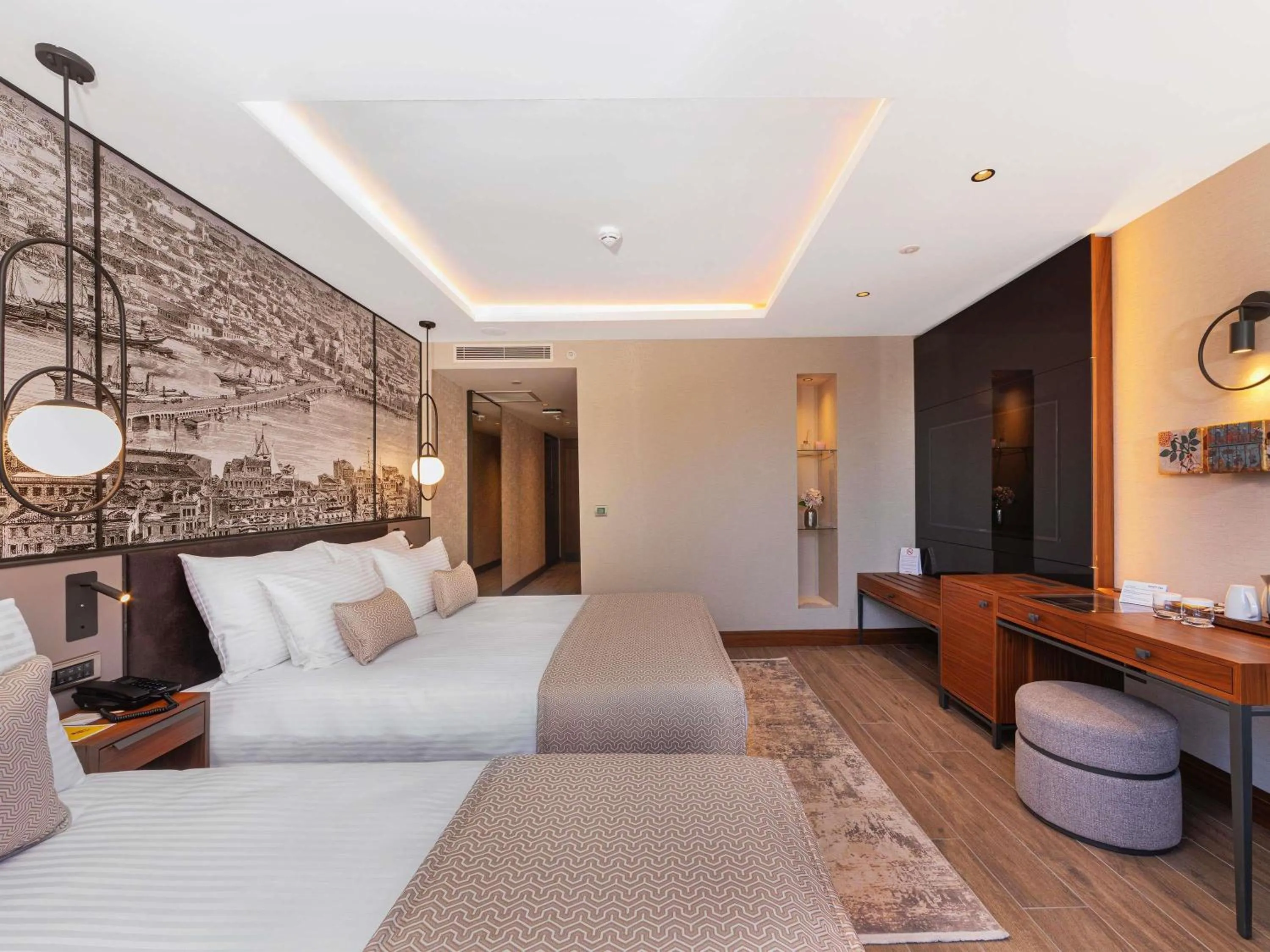 Bedroom, Bed in Levni Istanbul Hotel Handwritten Collection by ACCOR