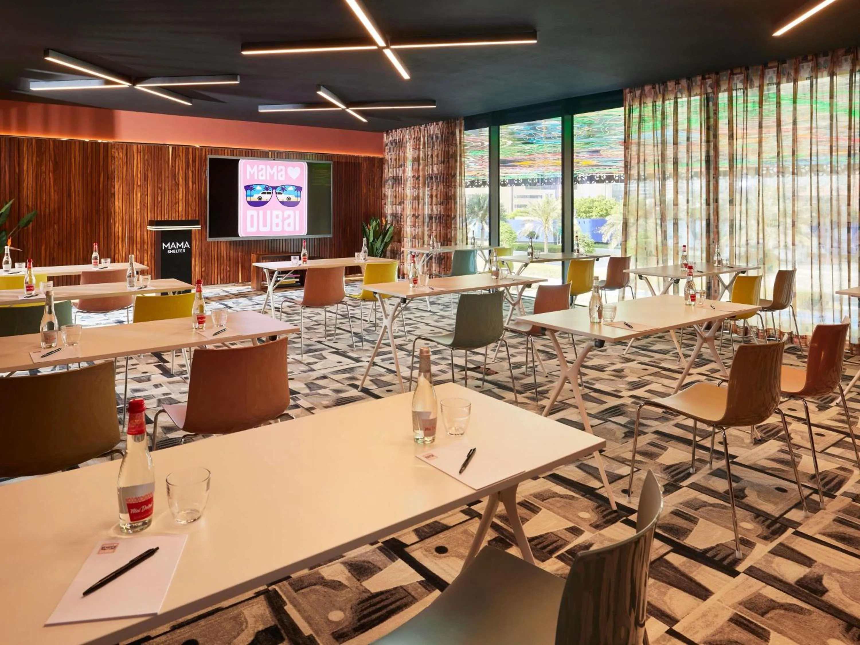 Meeting/conference room in Mama Shelter Dubai