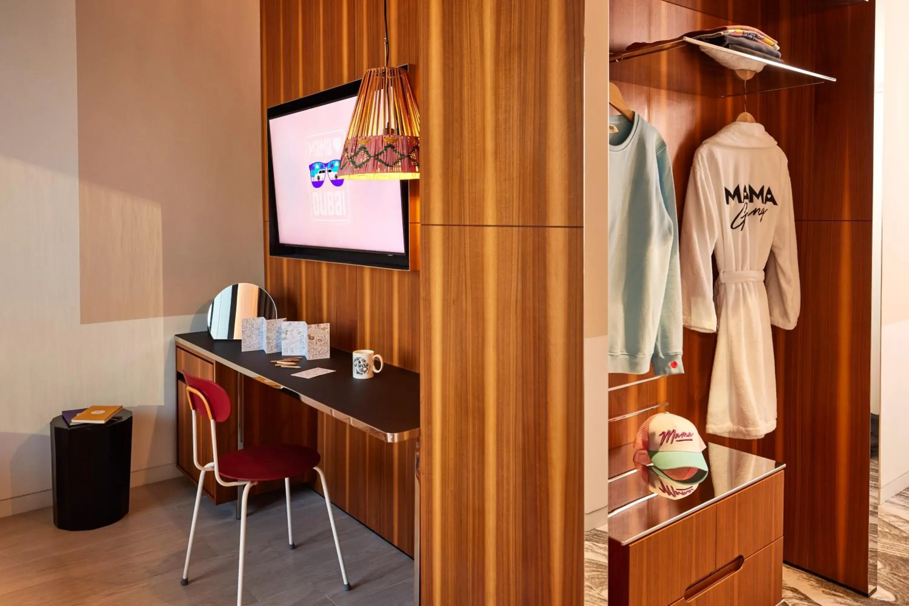 Medium Mama Twin (Free shuttle service to Dubai Mall & Kite Beach) in Mama Shelter Dubai Medium Mama Twin (Free shuttle service to Dubai Mall & Kite Beach) in Mama Shelter Dubai