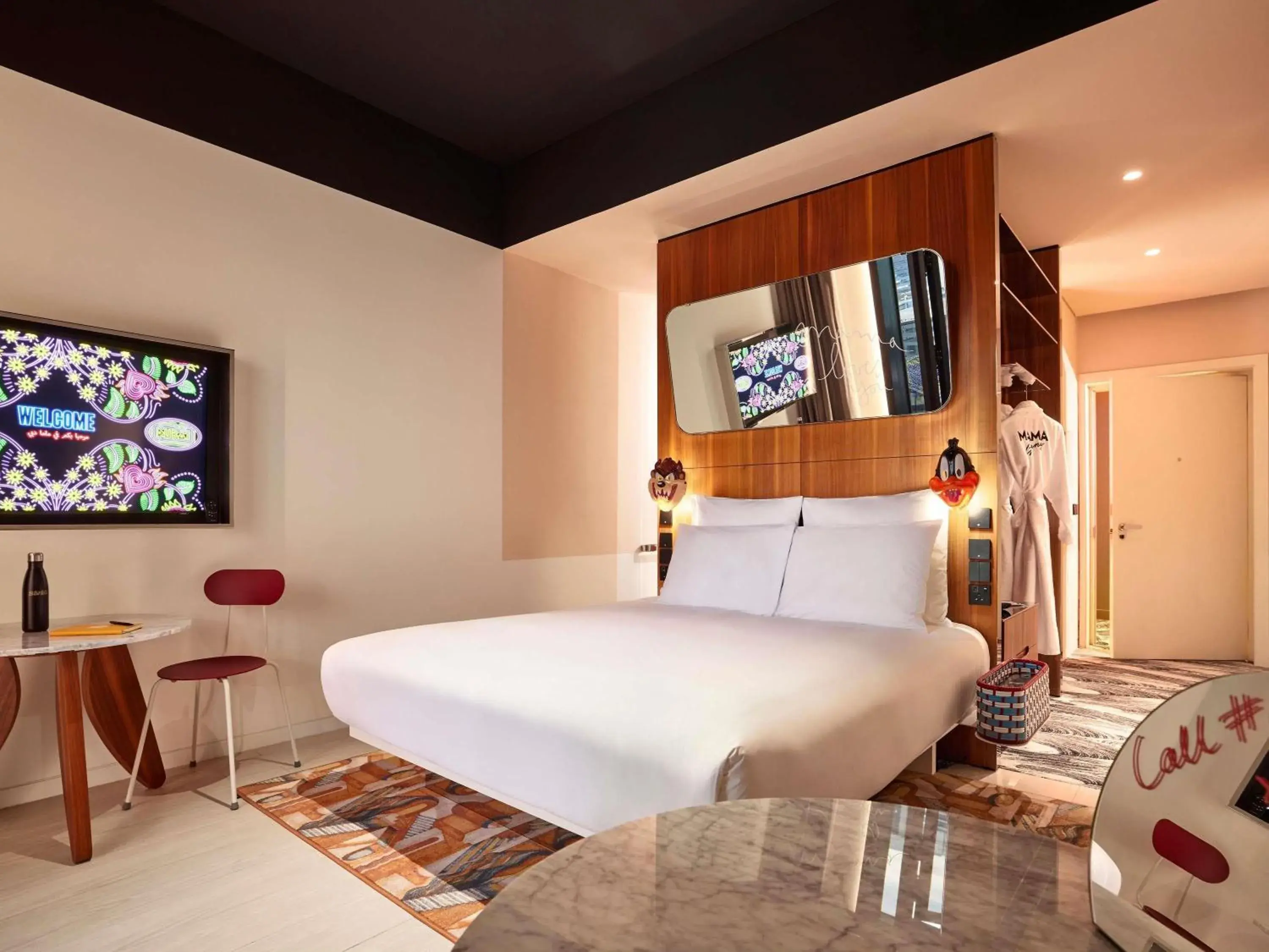 Medium Mama Double (Free shuttle service to Dubai Mall & Kite Beach) in Mama Shelter Dubai Medium Mama Double (Free shuttle service to Dubai Mall & Kite Beach) in Mama Shelter Dubai