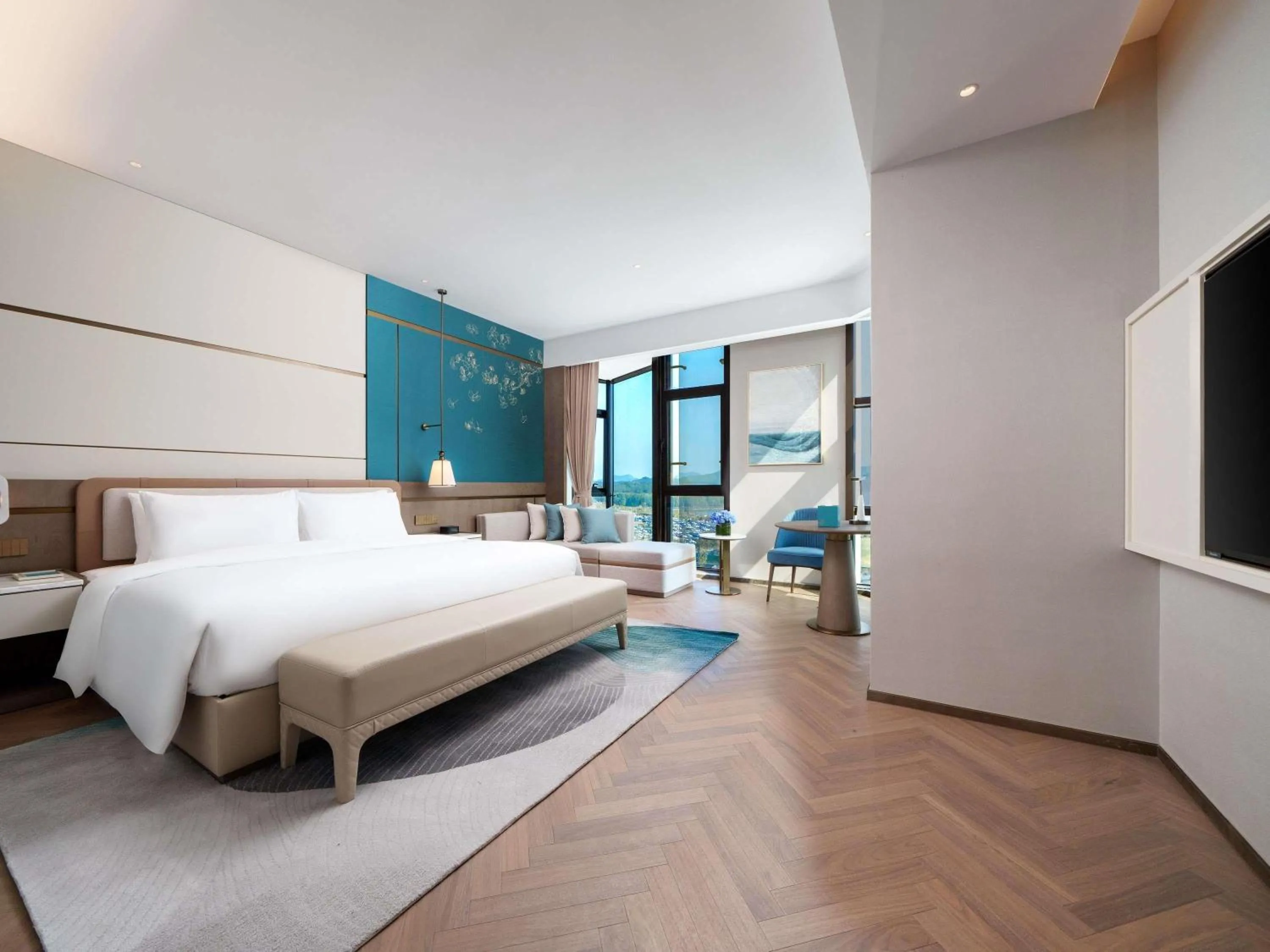 Bedroom, Bed in Grand Mercure Hangzhou Qingshan Lake