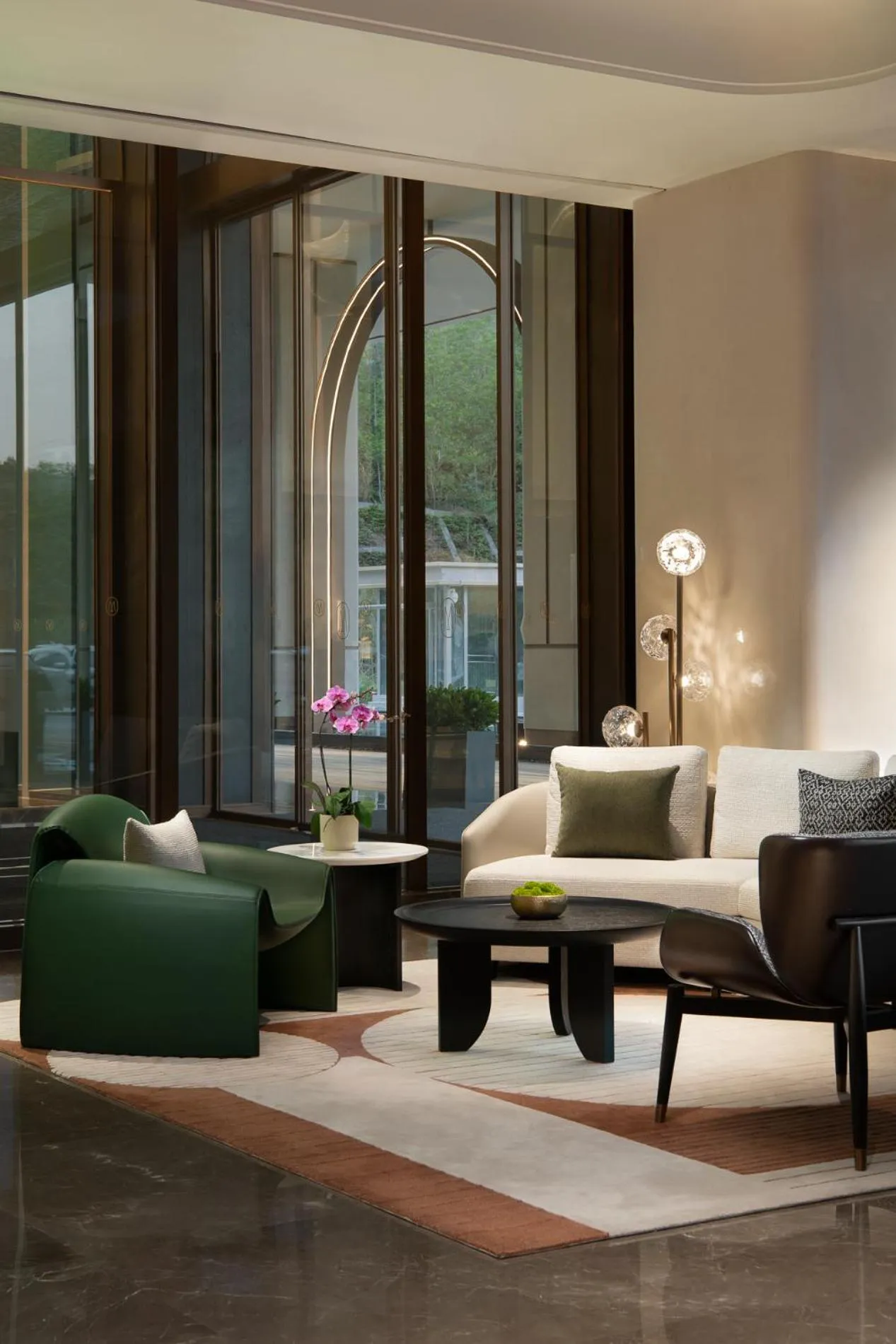 Seating area in Fashion Town Hotel Shenzhen MGallery Collection