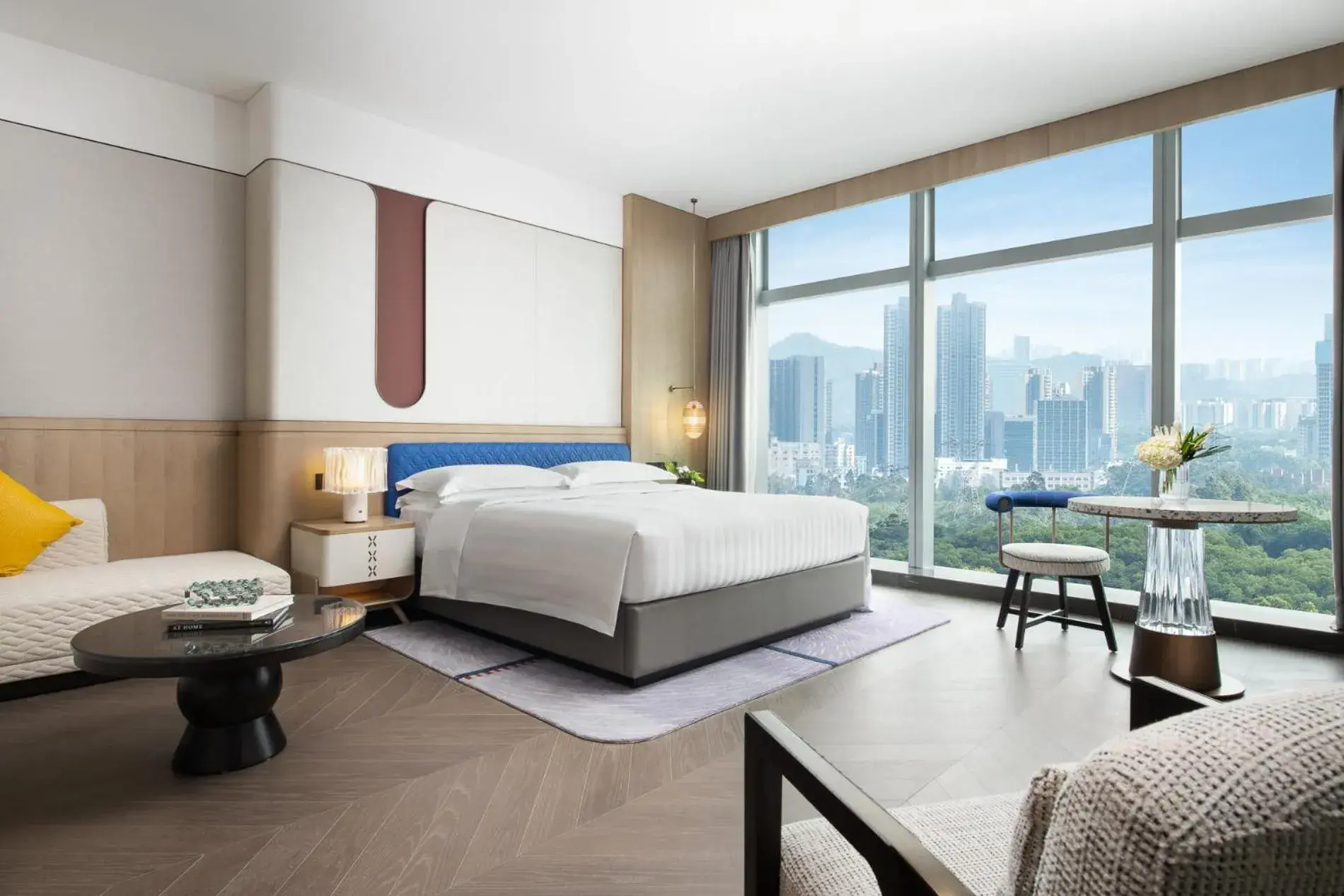 Executive King Room with City View and M Lounge Access in Fashion Town Hotel Shenzhen MGallery Collection Executive King Room with City View and M Lounge Access in Fashion Town Hotel Shenzhen MGallery Collection